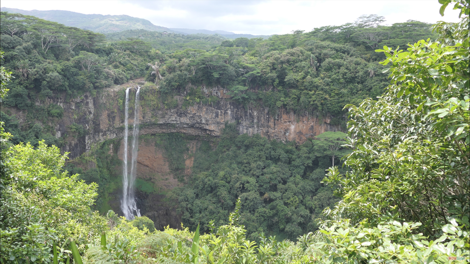 Chamarel-Wasserfall - 100 m hoch