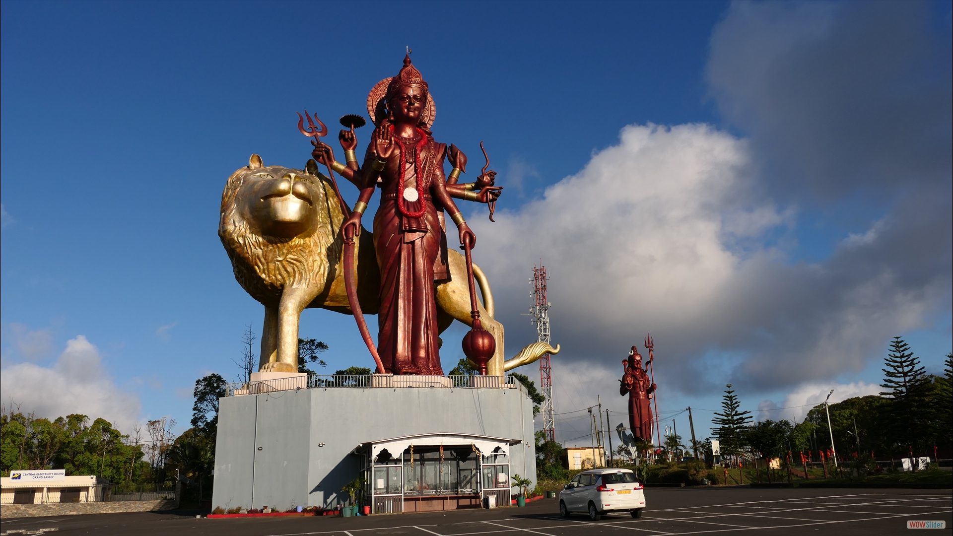 Statue der Hindu-Göttin Parwati - der Frau von Shiwa