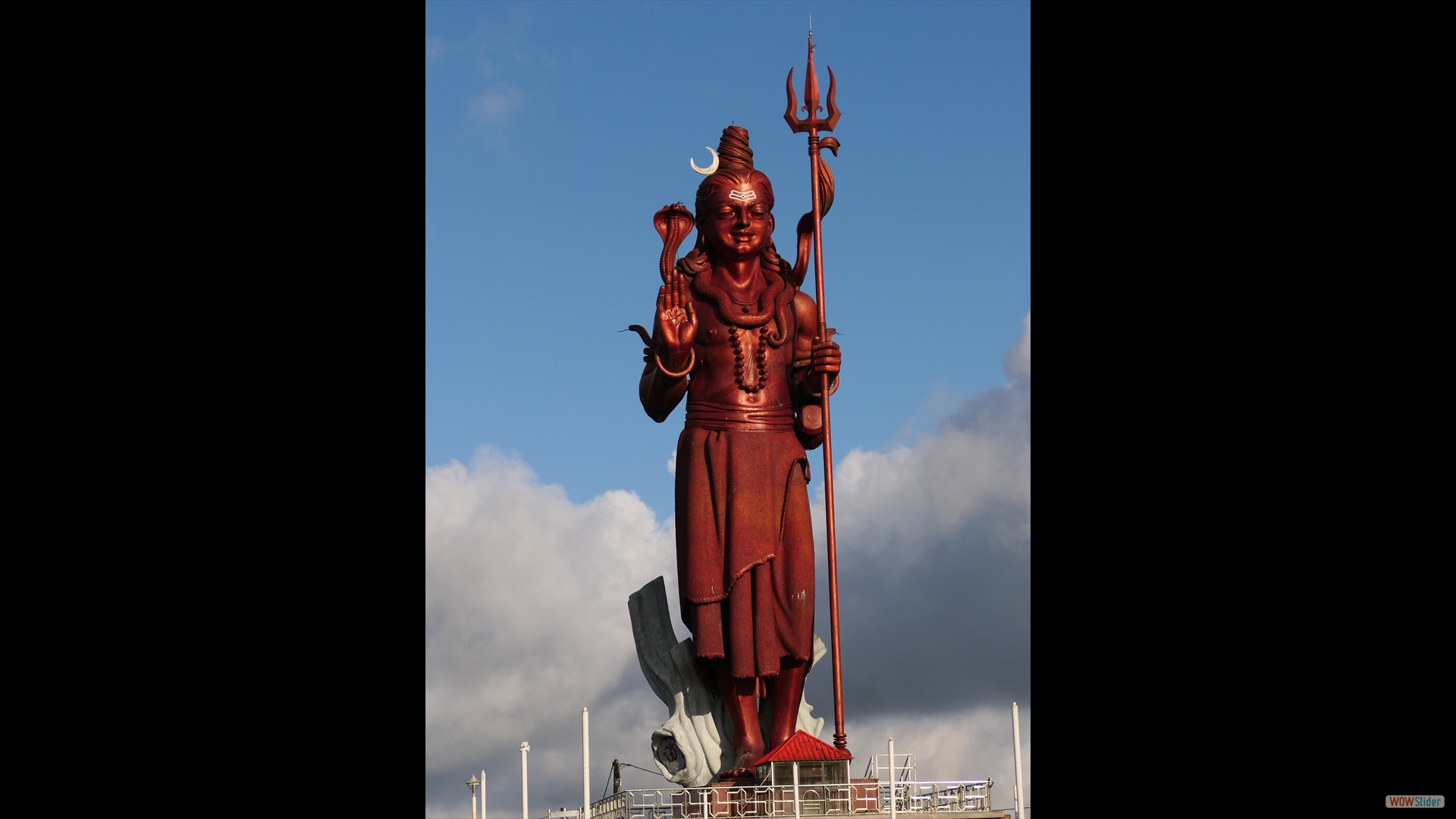 Skulptur des hinduistischen Gottes Shiva