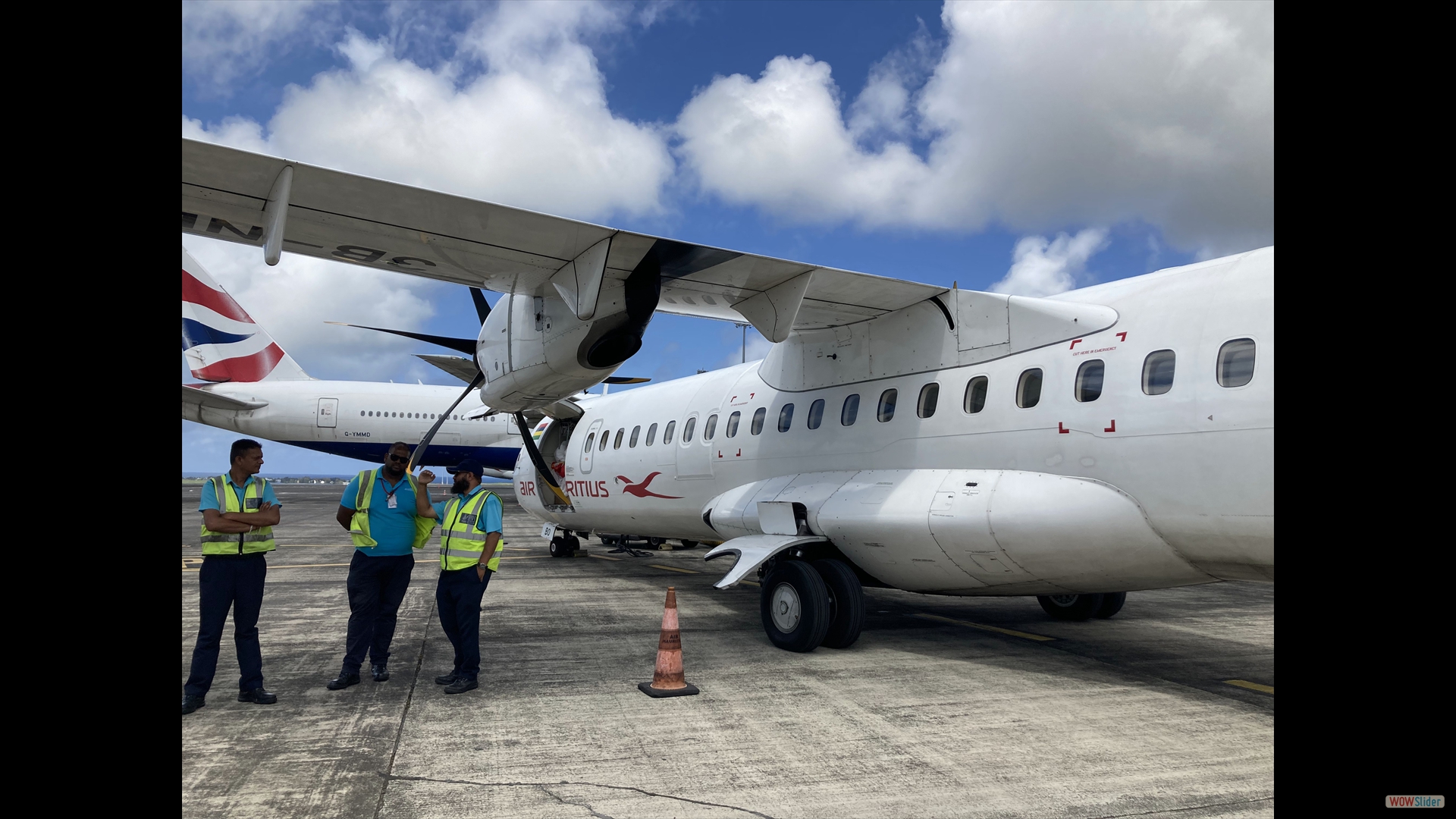 Flug von Mauritius nach La Reunion