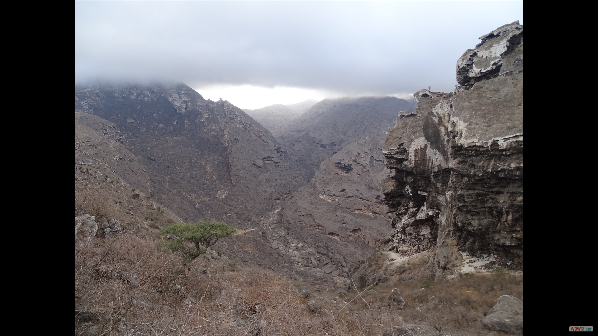 Jebel Al Qamar, auf 1000 m