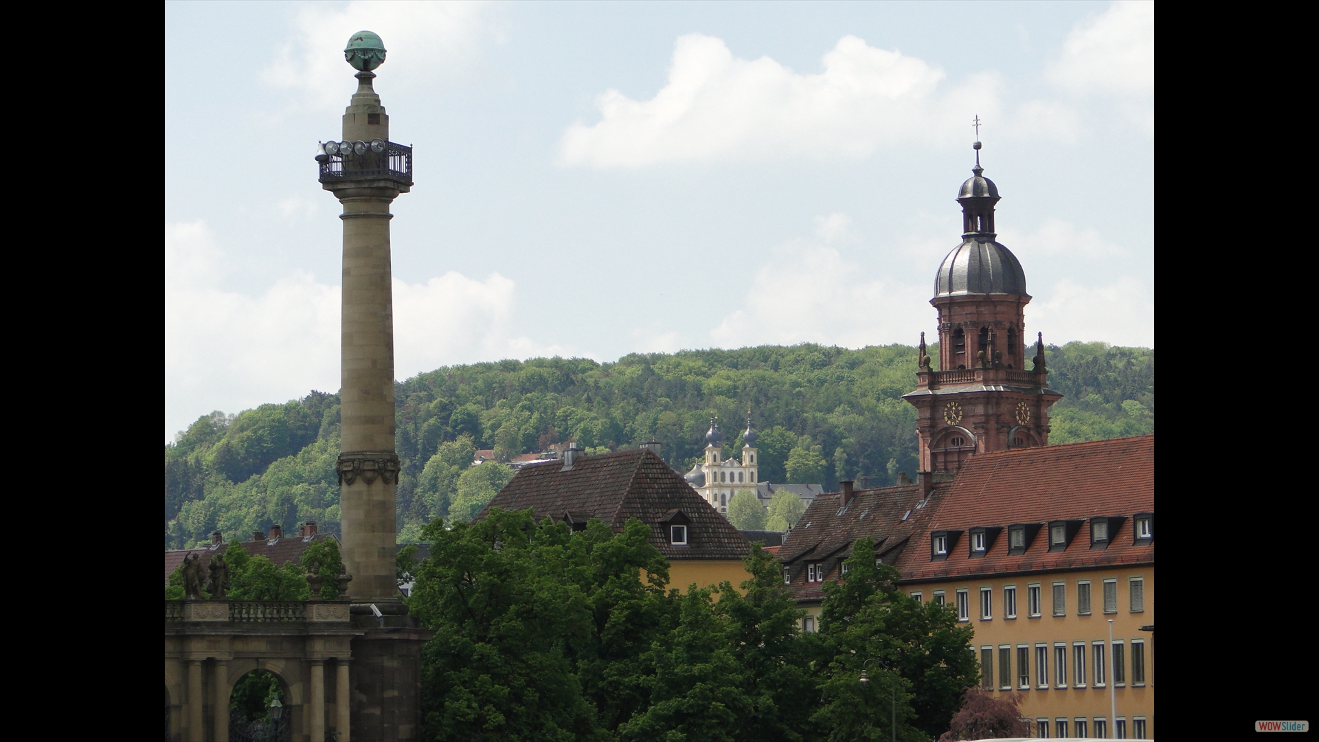 Säule am Rosenbachpark