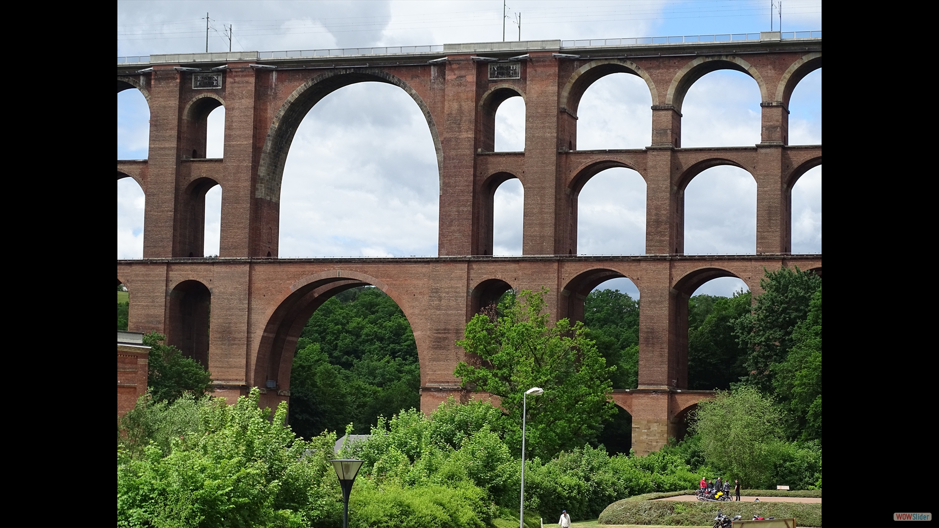 Göltzschtalbrücke, größte Ziegelsteinbrücke der Welt