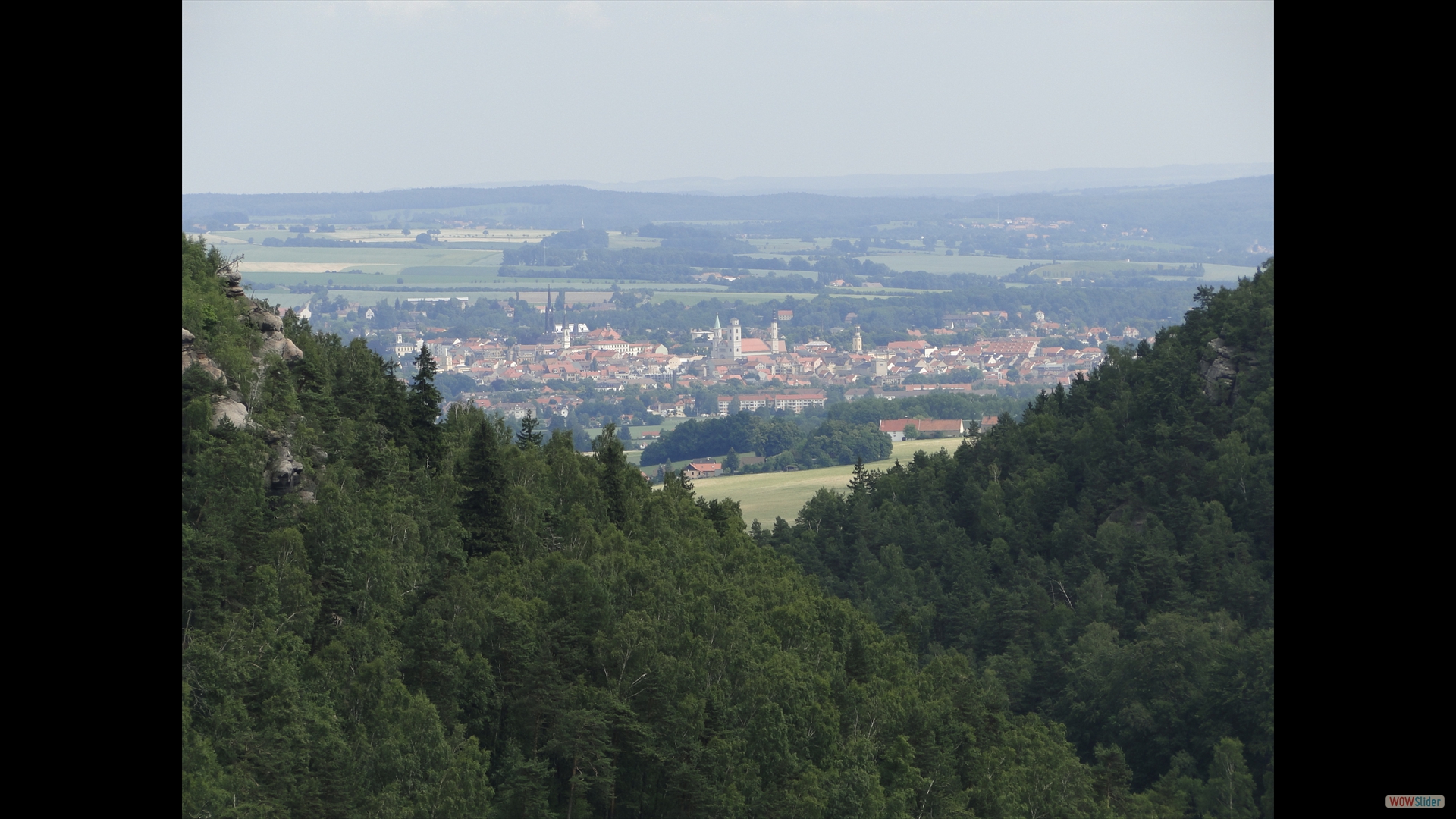 Blick auf Zittau