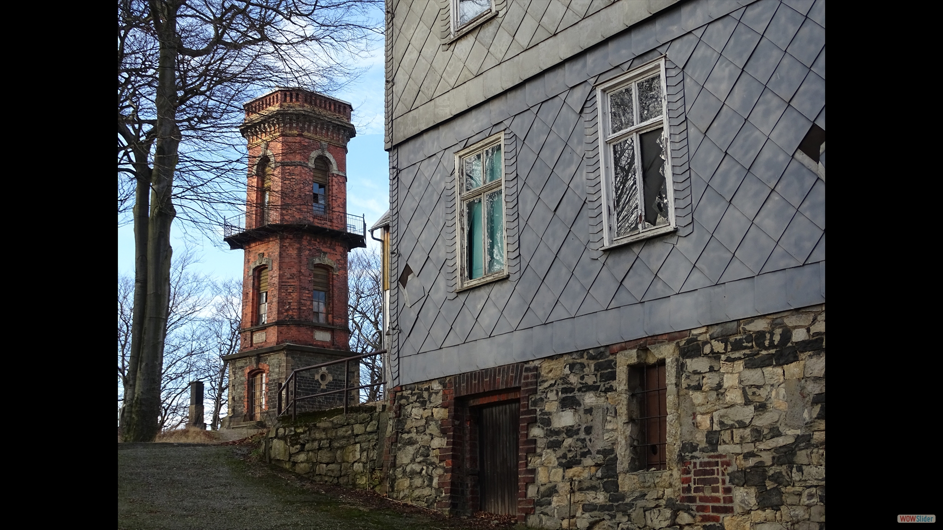 Kottmar - Kottmarturm, 1881 errichtet, 15,5 m hoch