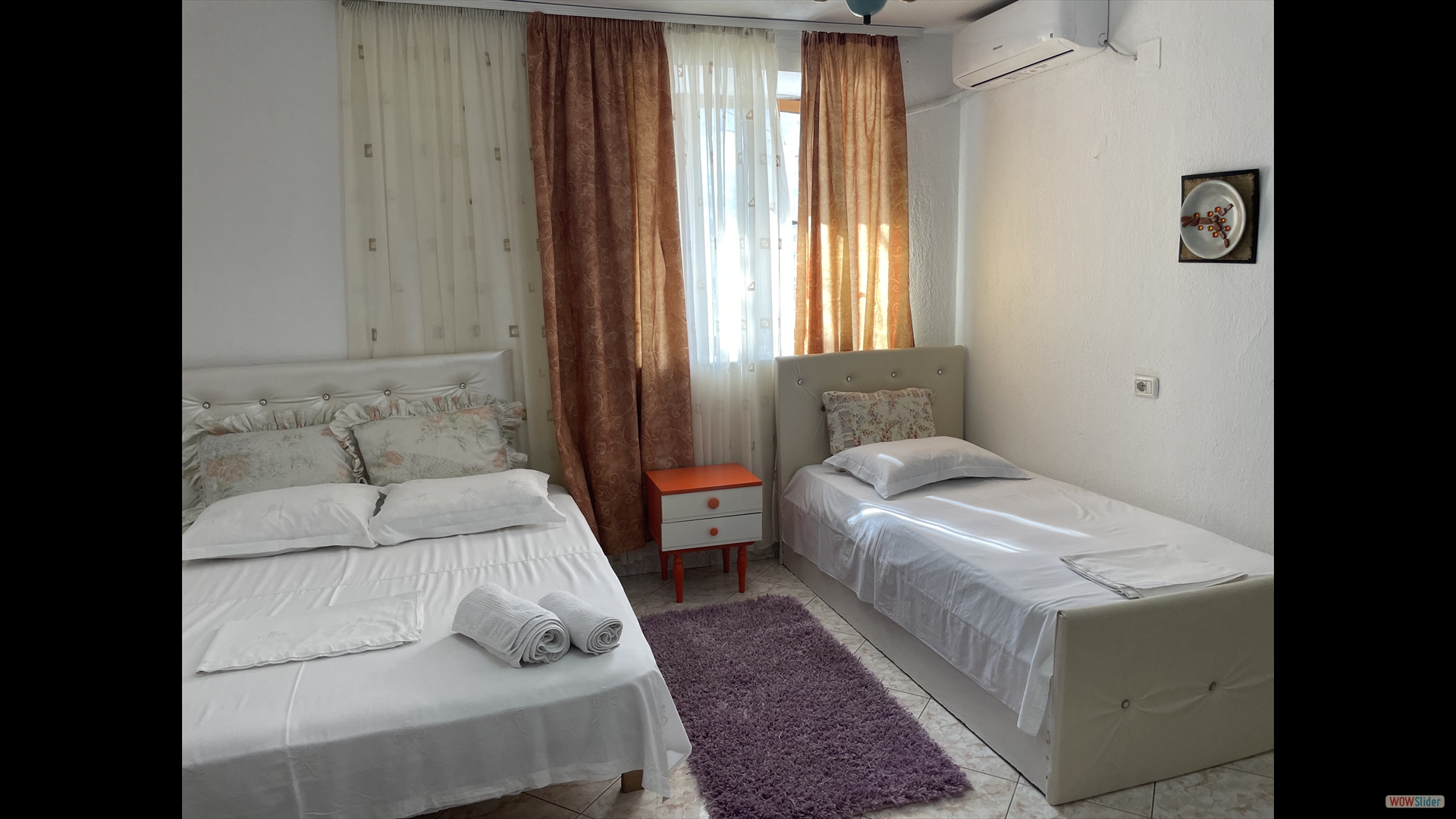 unsere Unterkunft in Gjirokastra