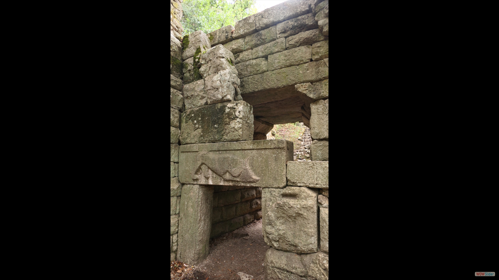 Zugang zur Akropolis