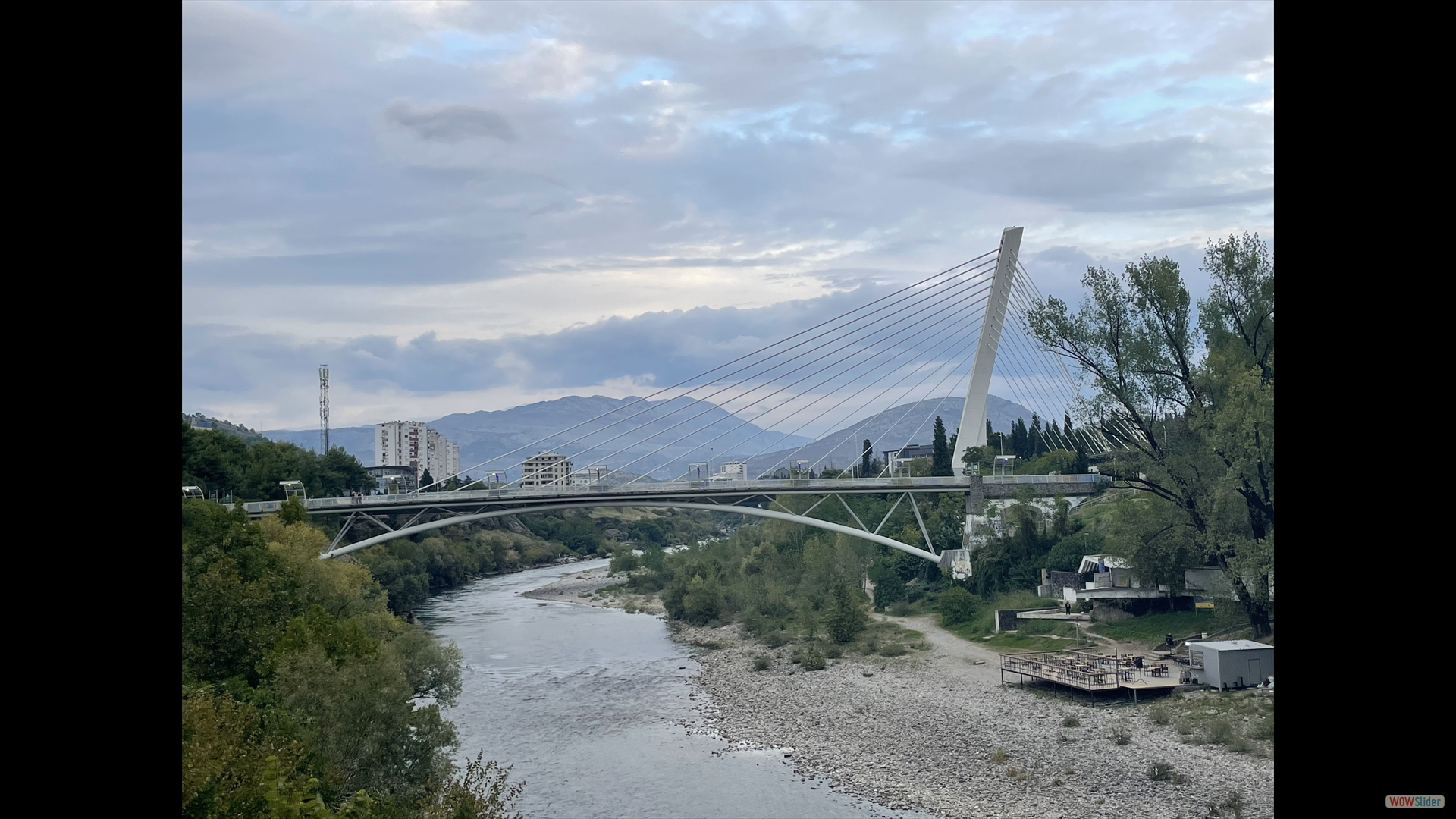 Millennium-Brücke in Podgorica
