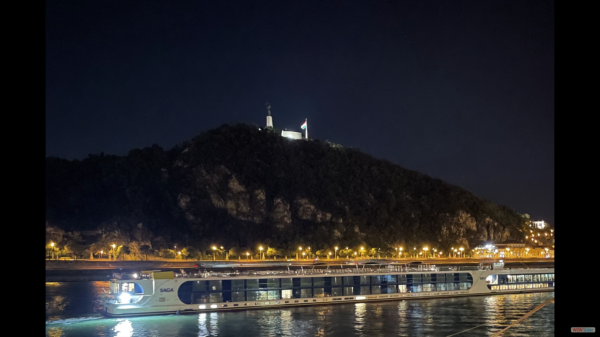 Gellértberg mit Freiheitsstatue