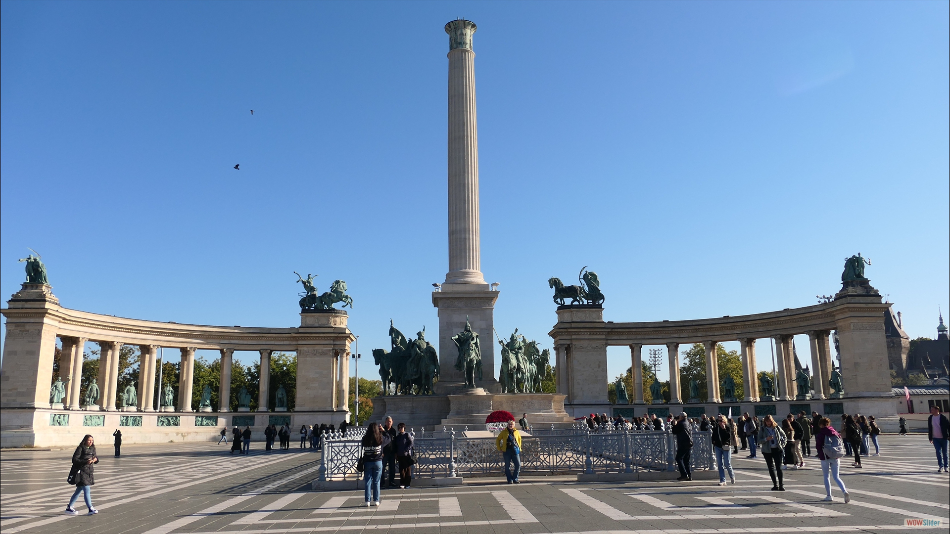 Heldenplatz mit Milleniumsdenkmal