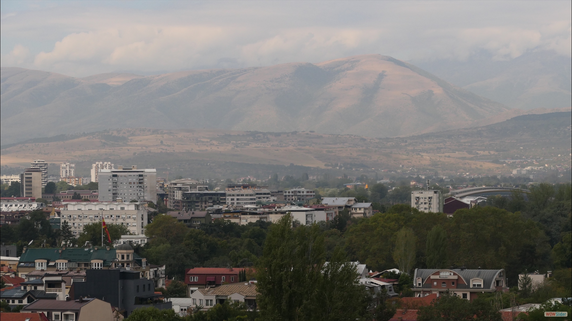 Šar-Gebirge im Hintergrund