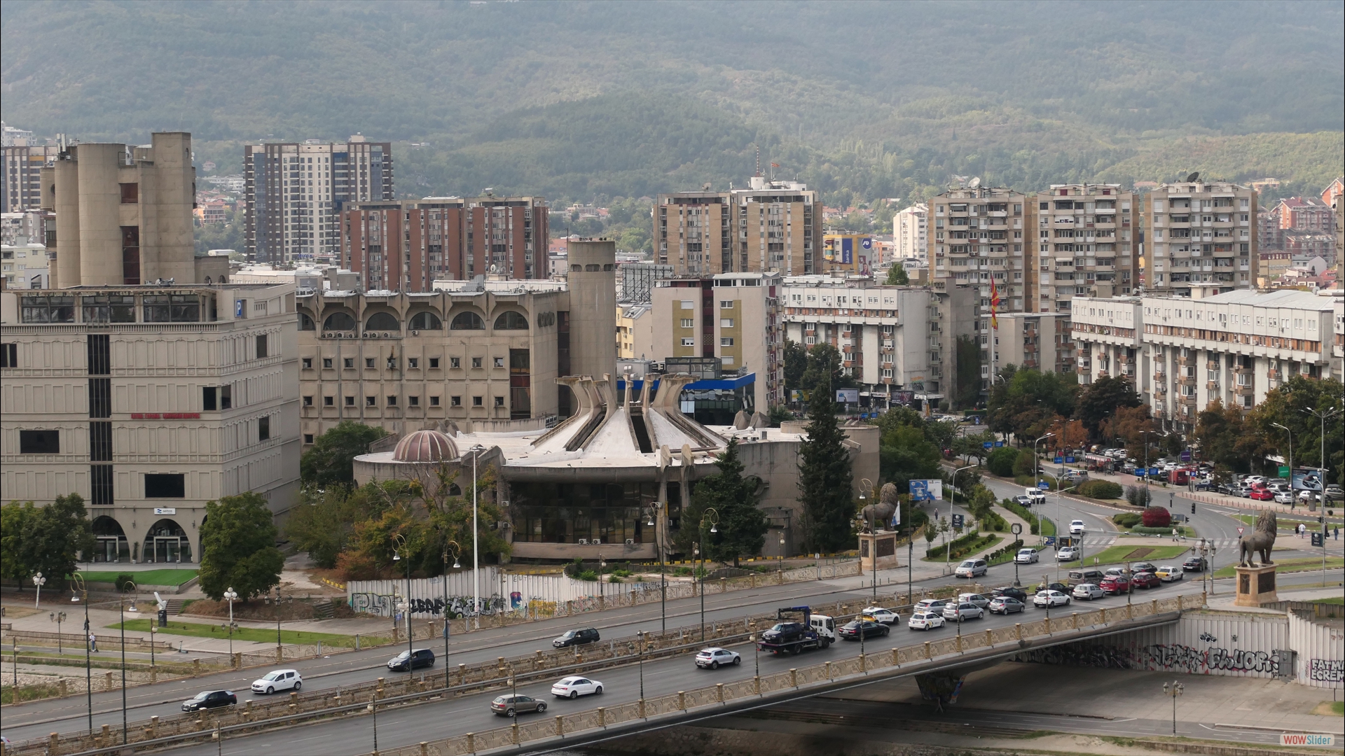 Hauptpostamt von Nord-Mazedonien