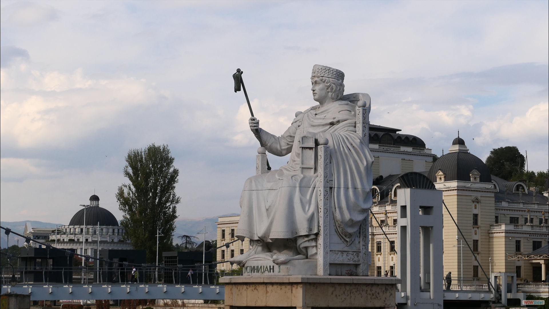 Statue von Kaiser Justinian I.