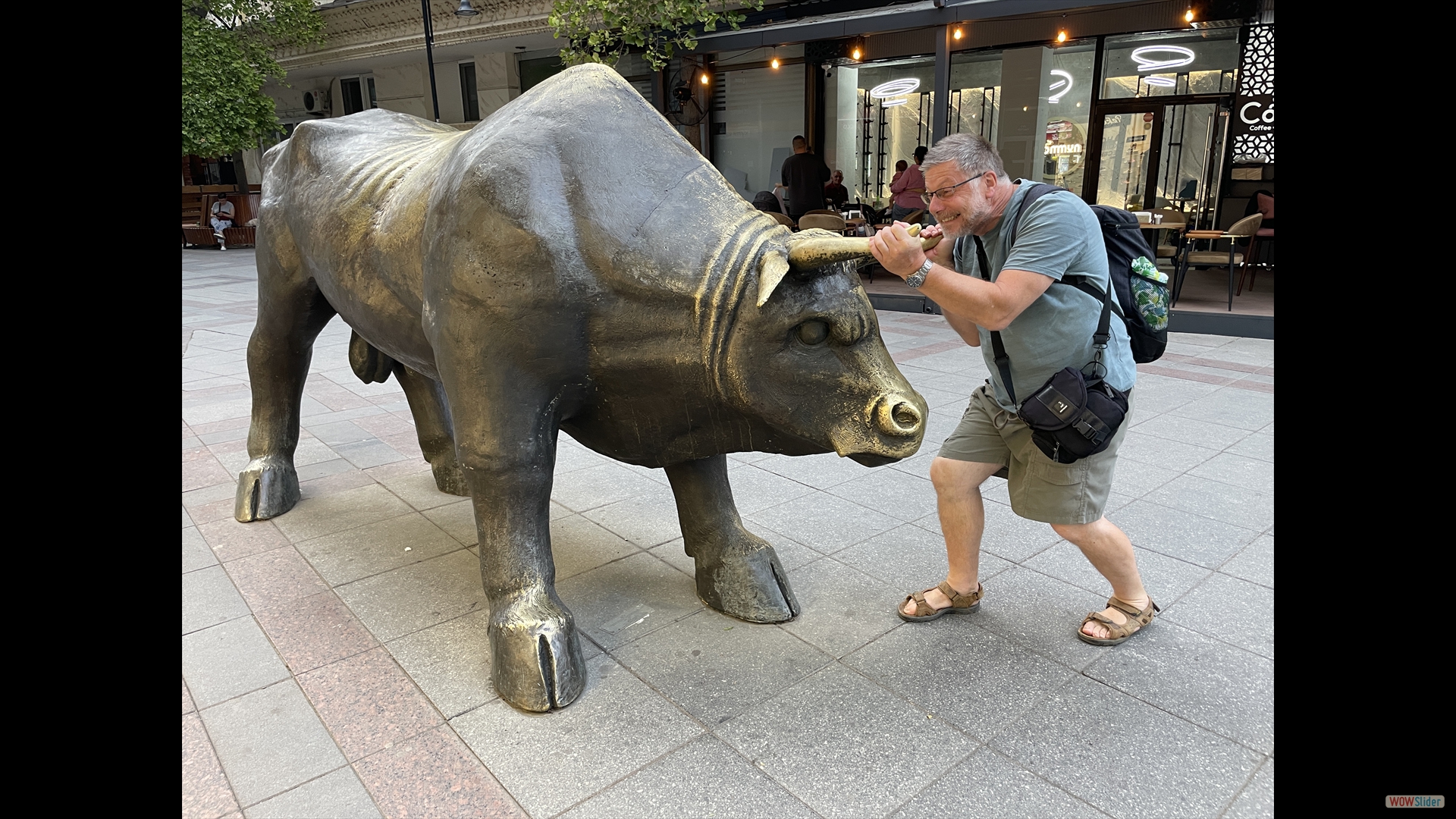 Bronzedenkmal des Großen Bullen