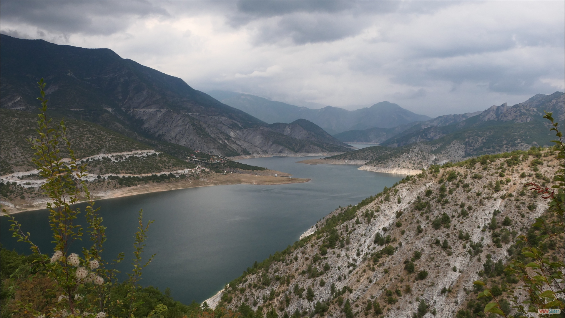 Kozjak-See  -  größter künstlicher See in Nordmazedonien