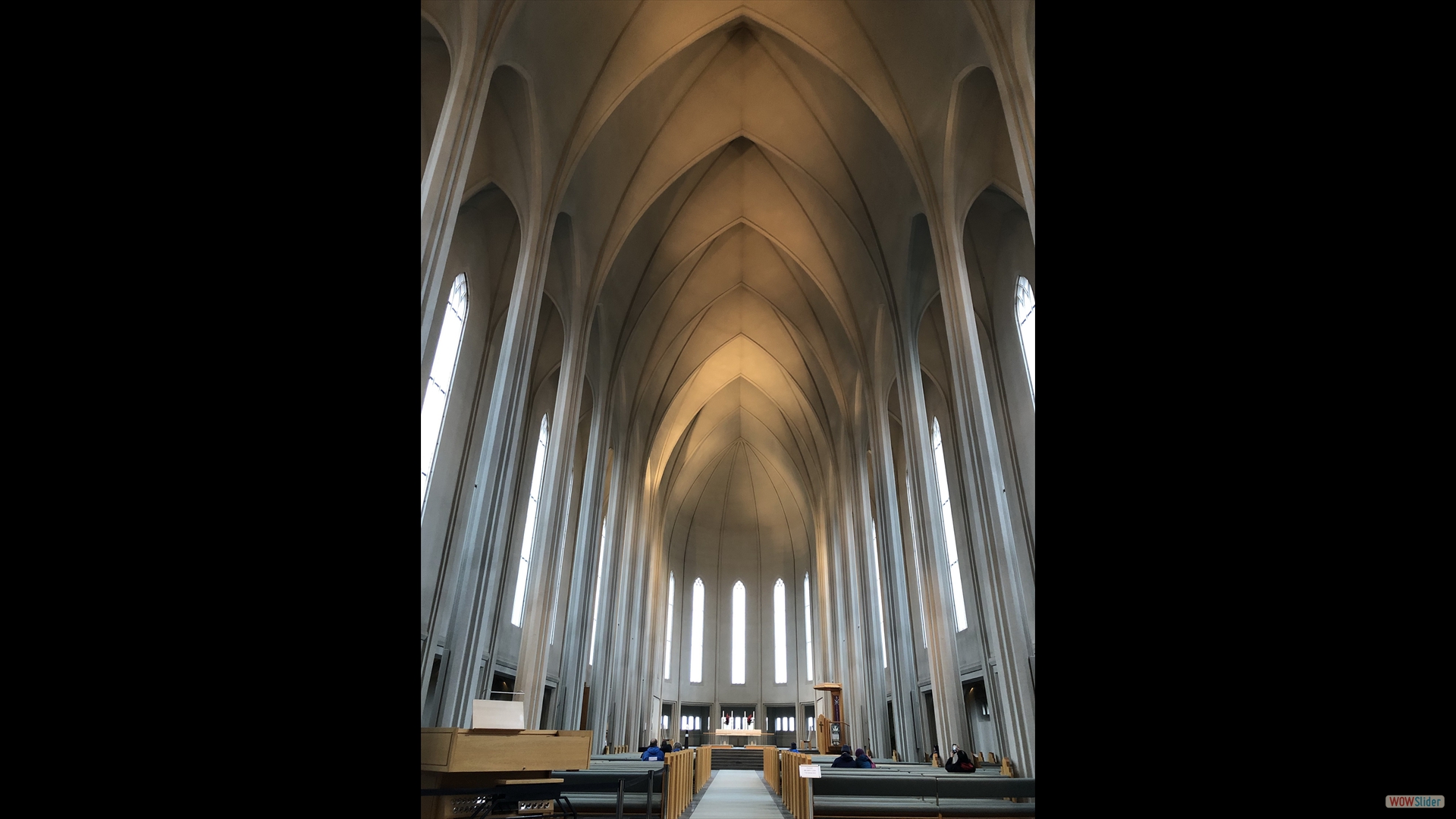 Hallgrimskirkja von innen …