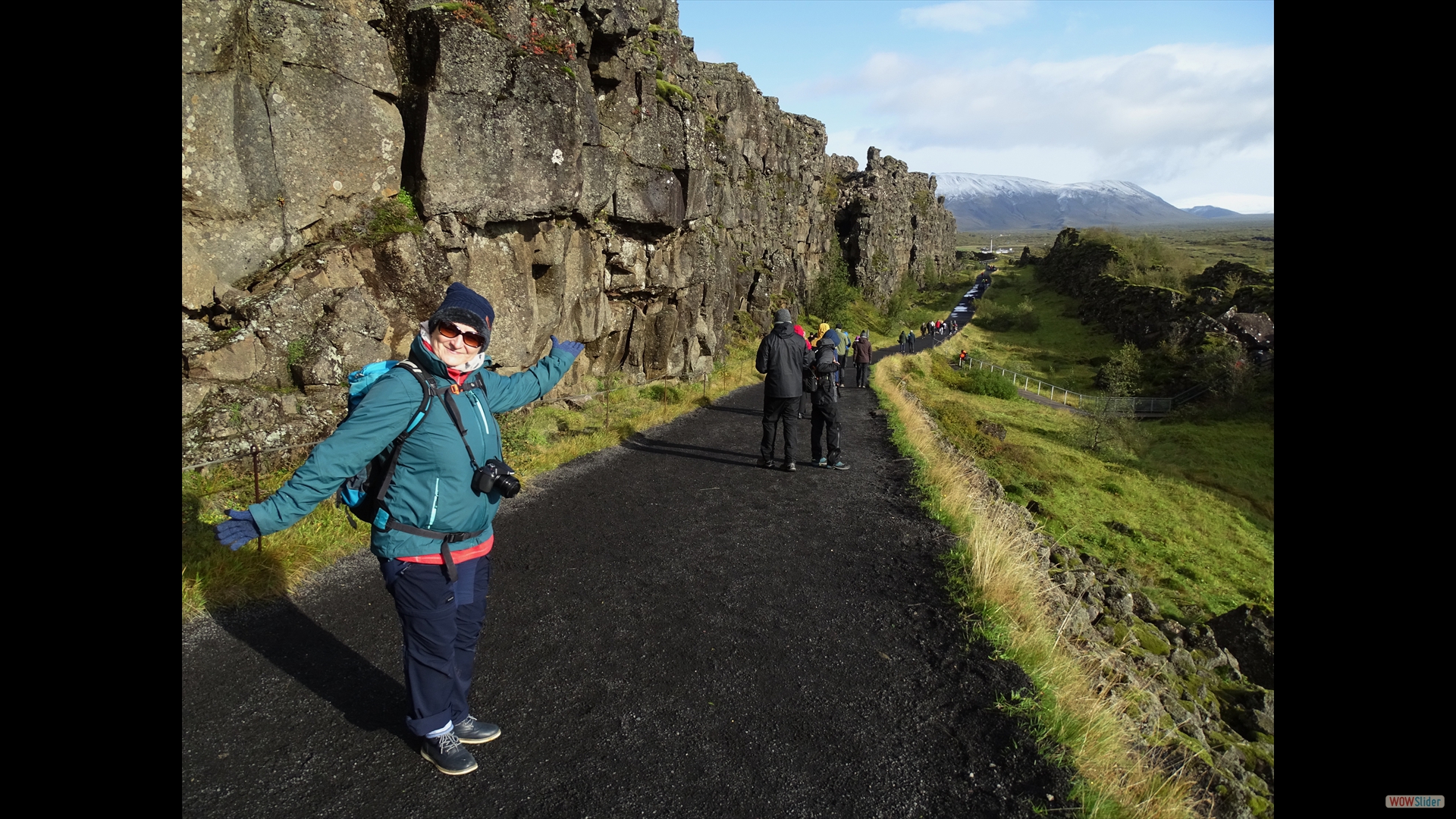 kleine leichte Wanderung entlang des Grabenbruchs