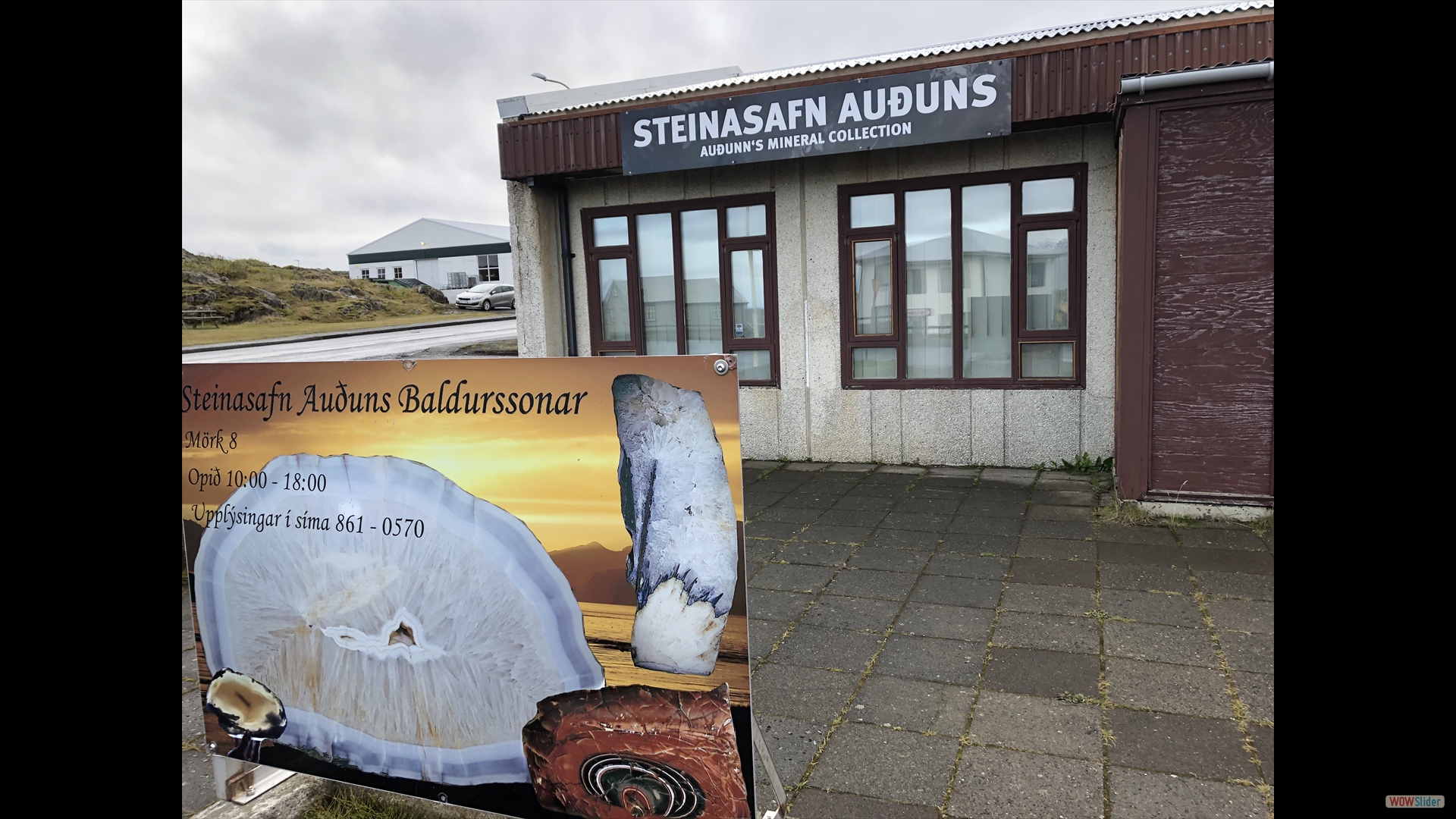 Djúpivogur - Steinsammlung
