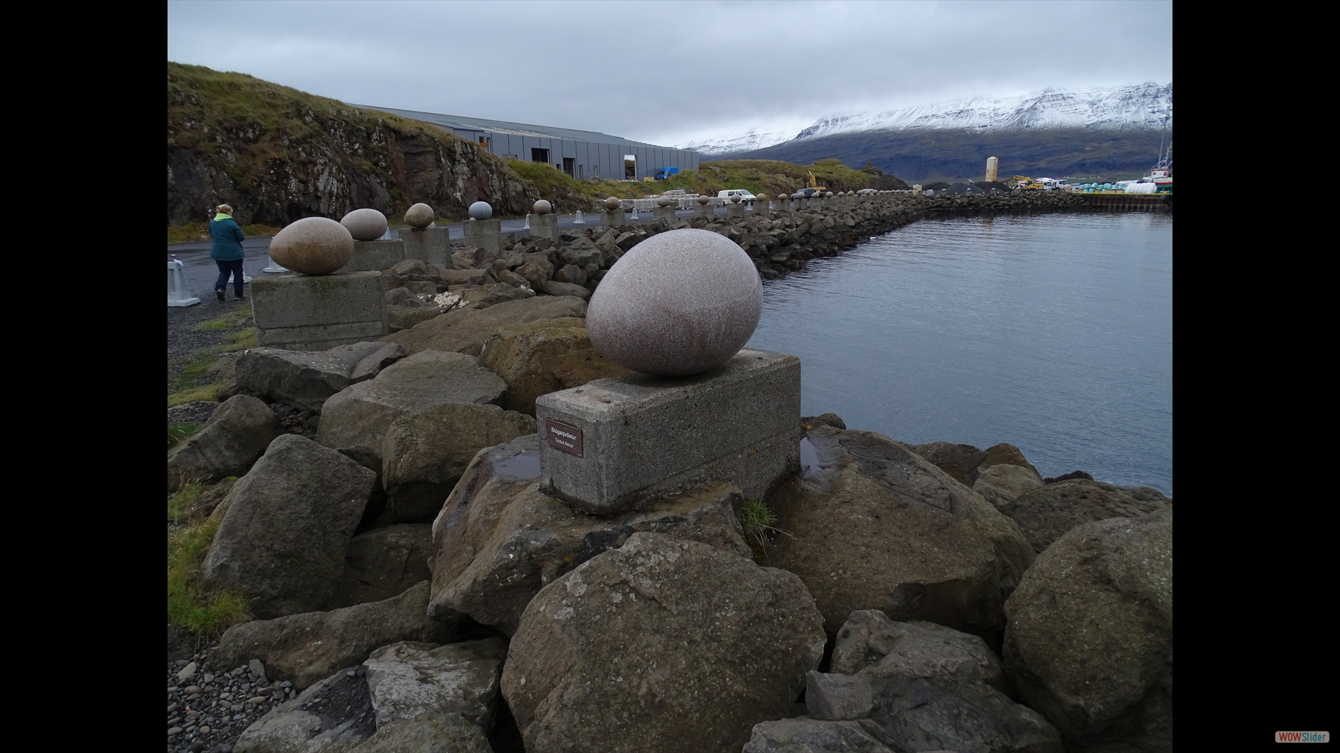 Djúpivogur - Eier von Merry Bay, „Eggin í Gleðivík