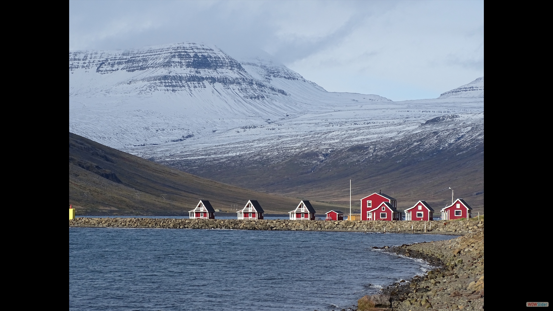 Eskifjörður - unsere heutige Unterkunft