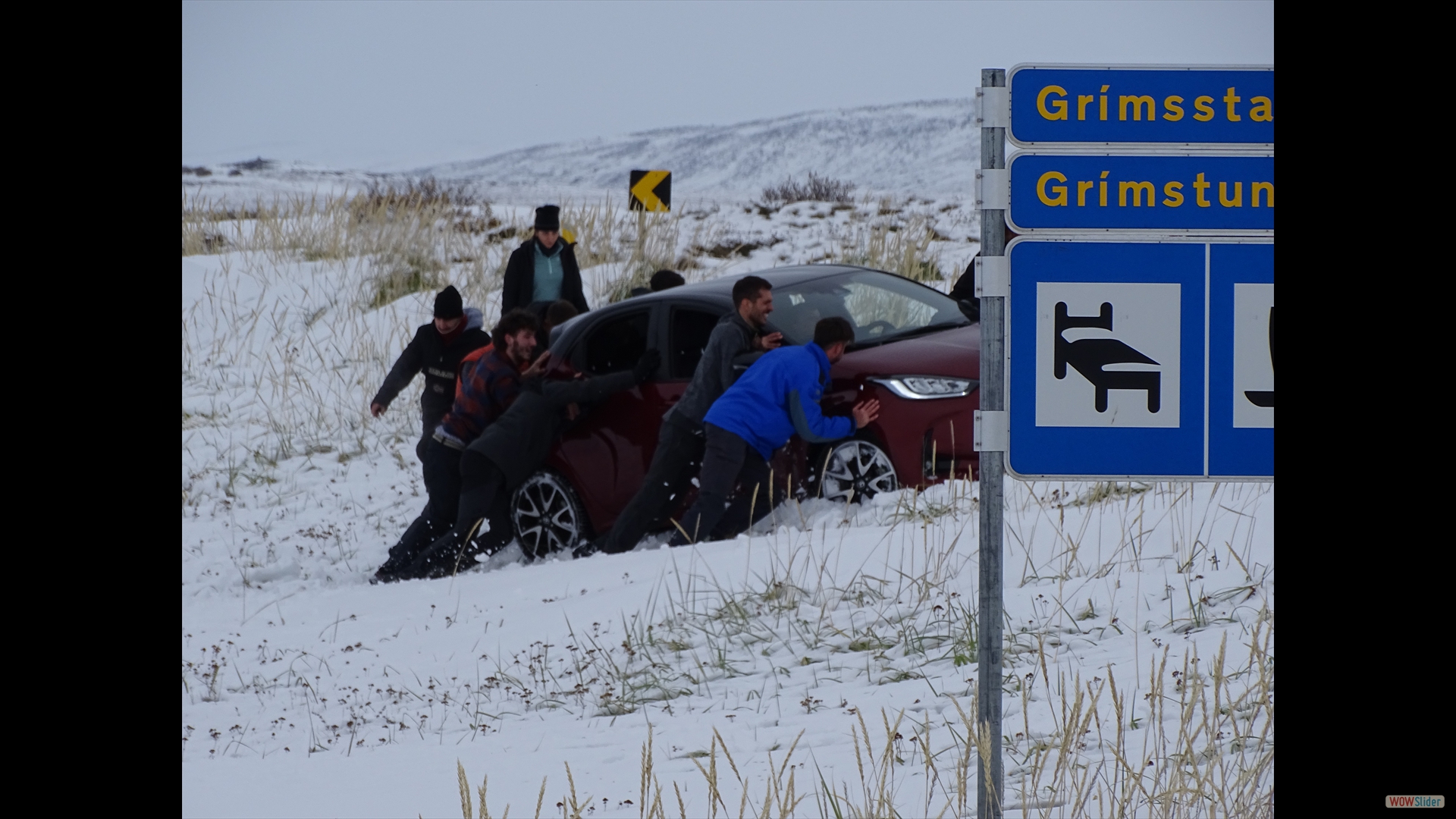 schon bessere Autos sind schon von der Straße gerutscht