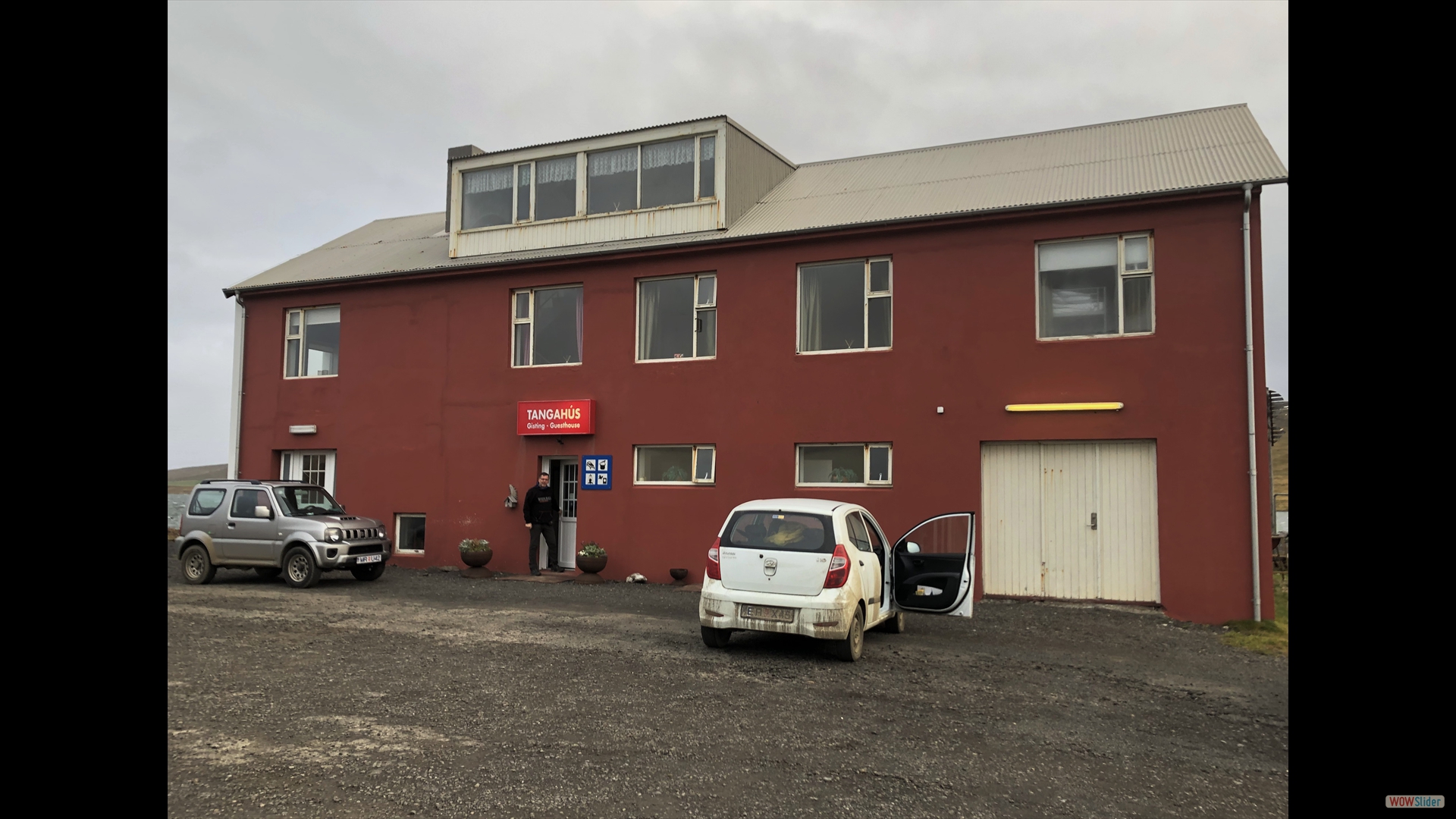 Tangahús Guesthouse in Borðeyri (mit 16 Einwohner das kleinste Dorf Islands) -  unsere Unterkunft der letzten Nacht