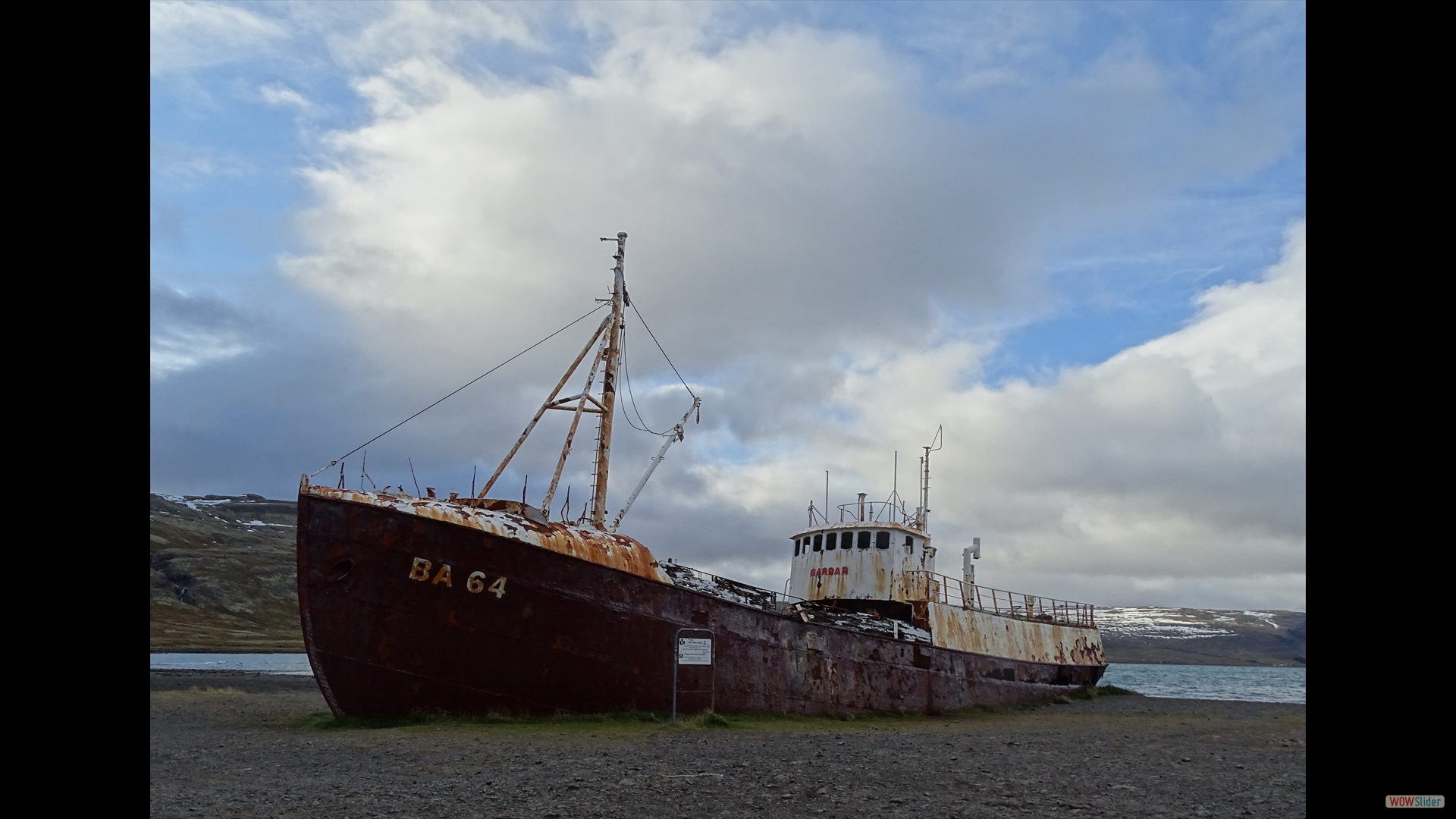 Gardar BA 64 - Schiffswrack in Patrekfjordur