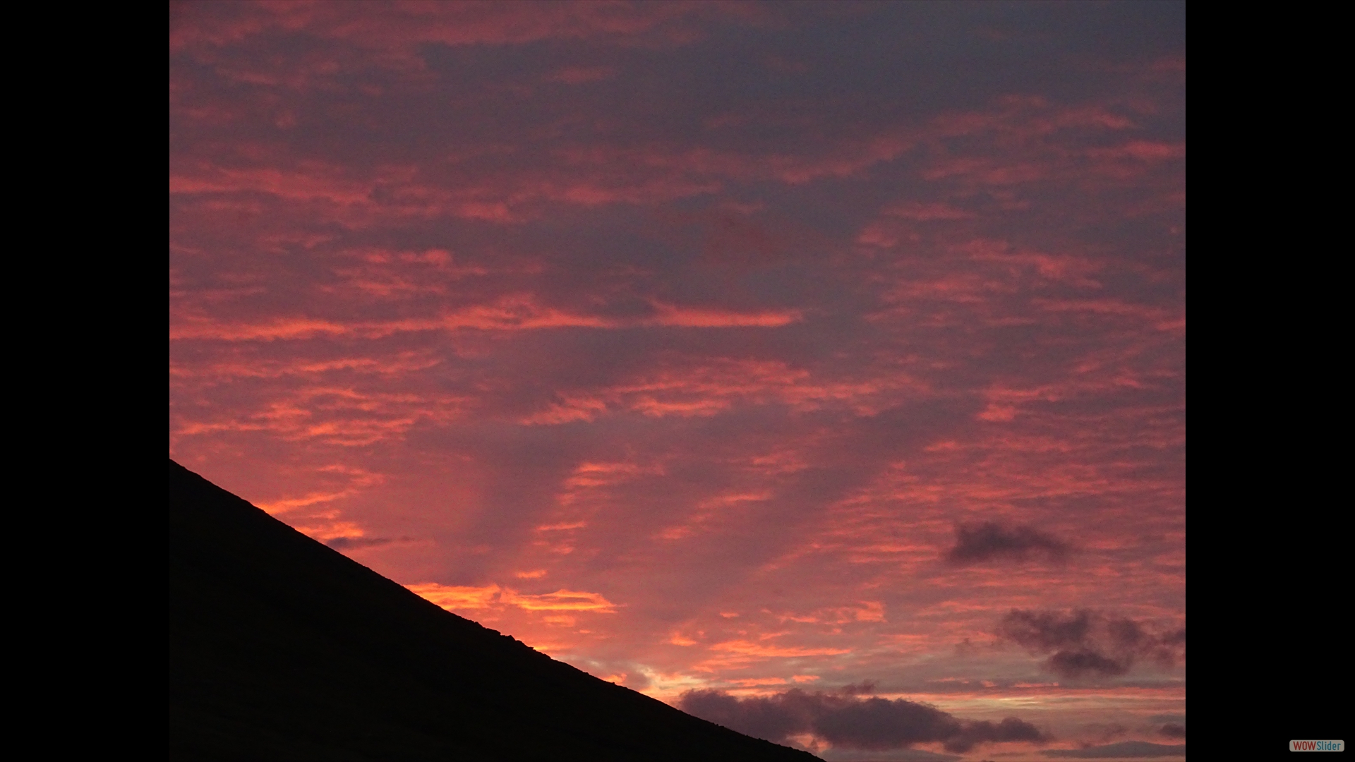 Sonnenaufgang auf dem Westfjord