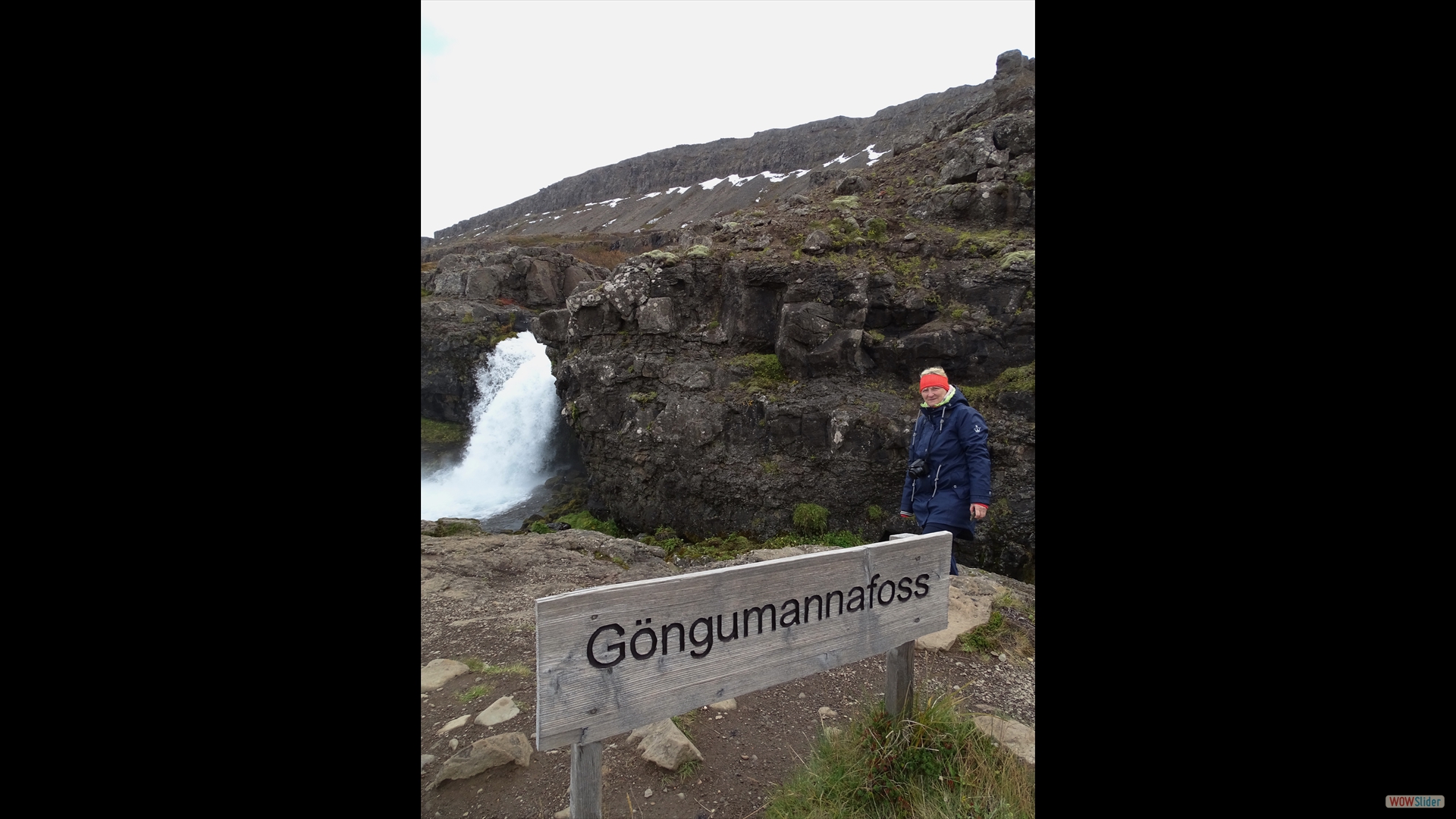 ...  Göngufoss, Háifoss, Úðafoss und Bæjarfoss