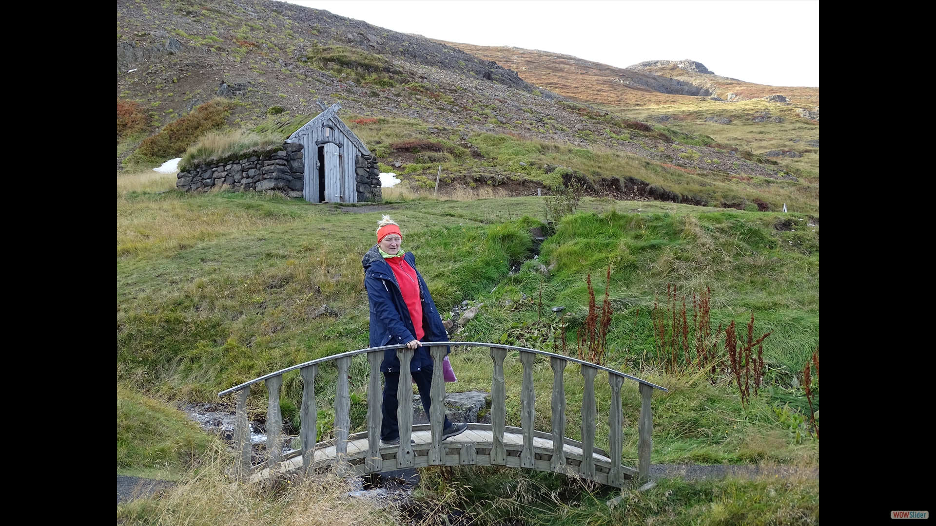 Guðrúnarlaug hot spring - ein historisches, 2009 wieder rekonstruiertes Bad