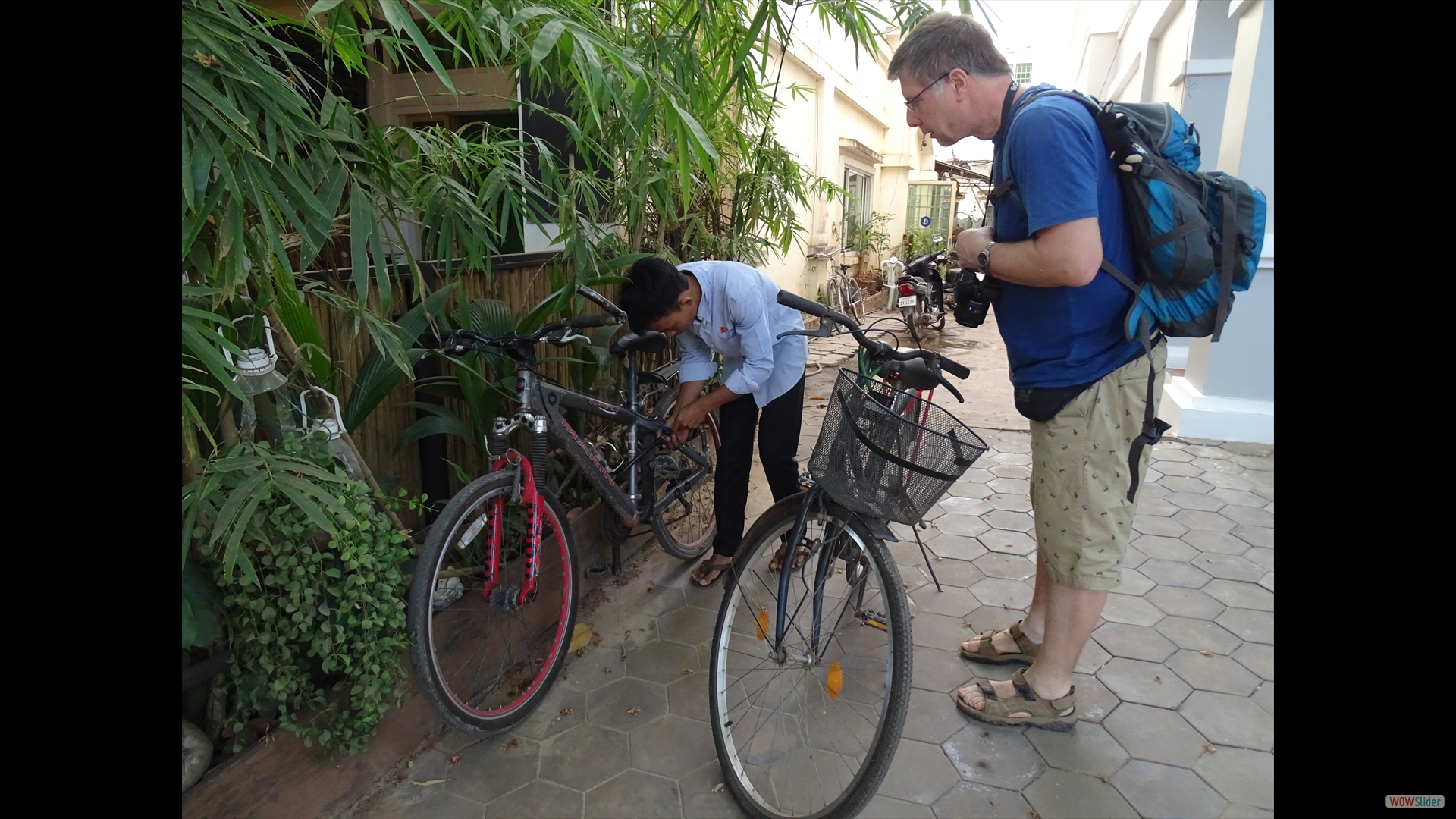 Ankor Wat mit dem Fahrrad