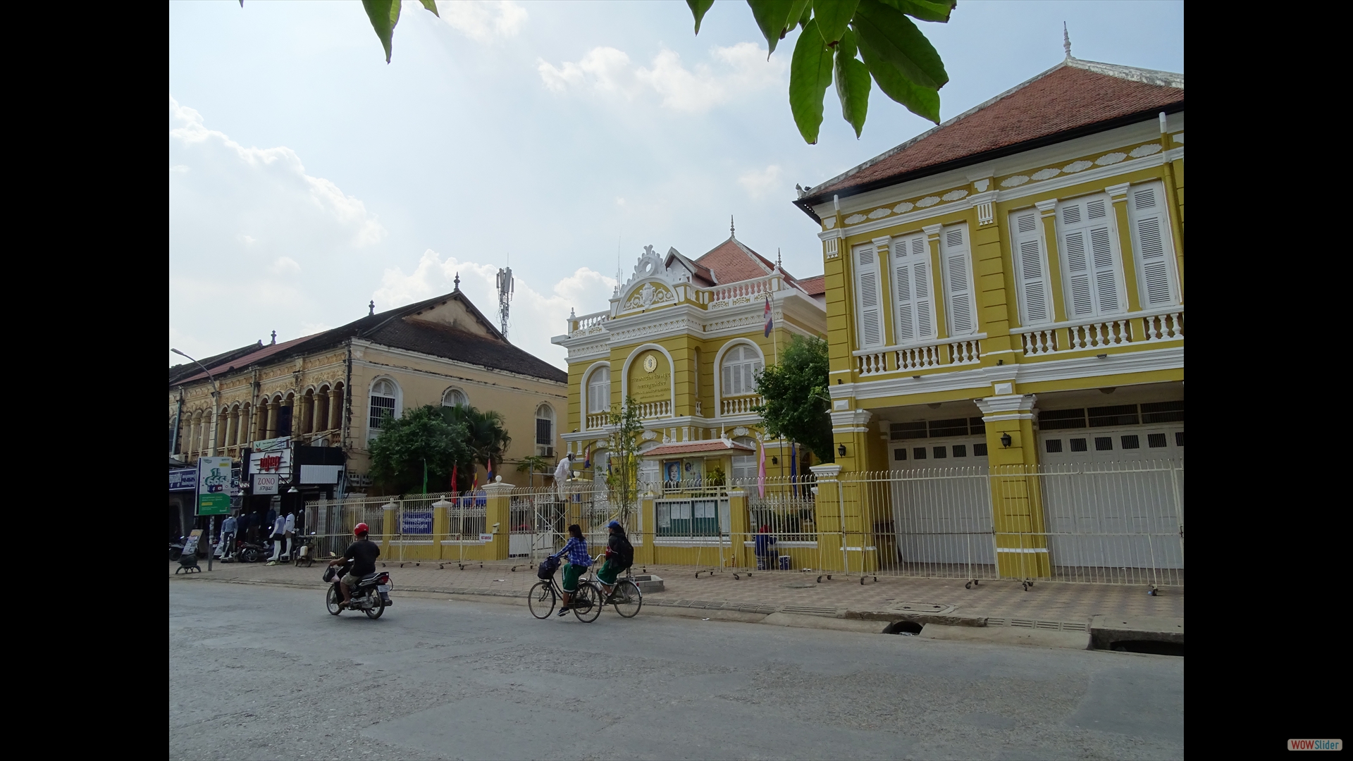 Battambang französische Kolonialbauten-Royal Hotel