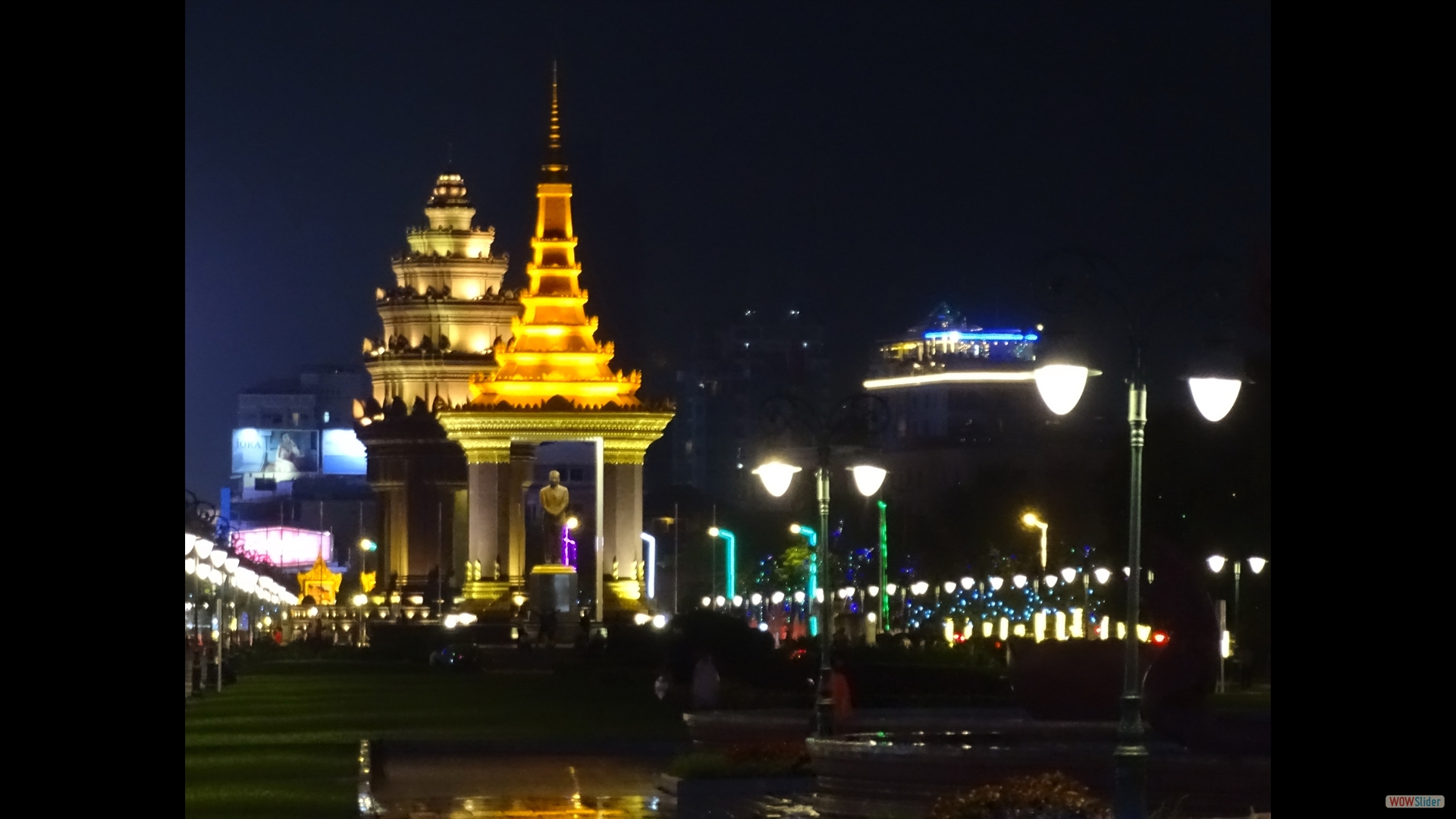 Unabhängigkeitsdenkmal-Statue von Sihanouk Norodom