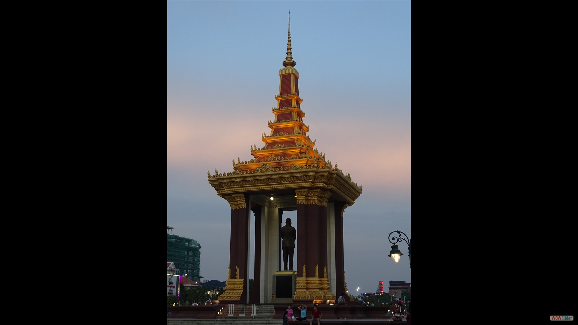 Statue von König Sihanouk Norodom