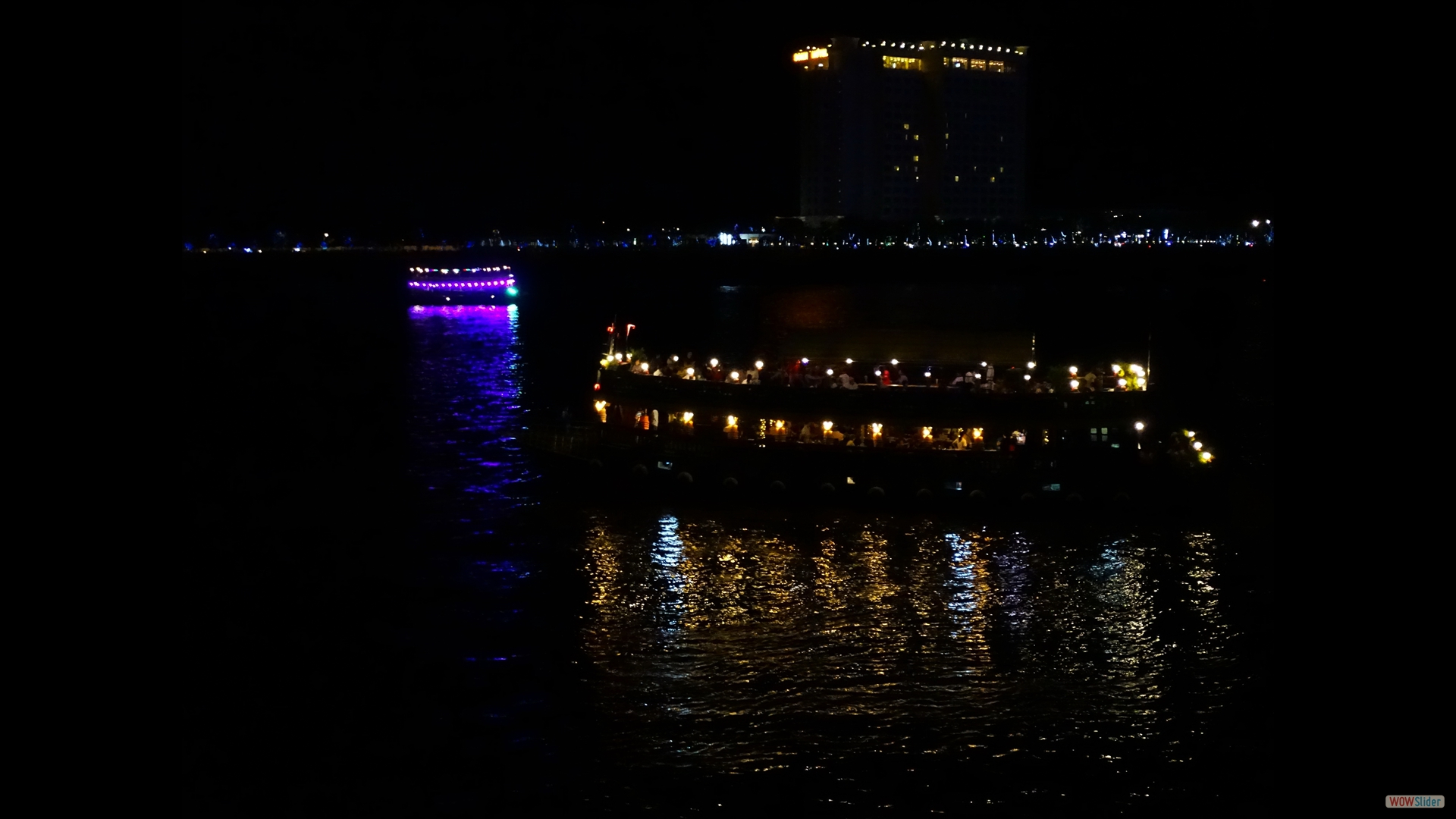 Mekong bei Nacht