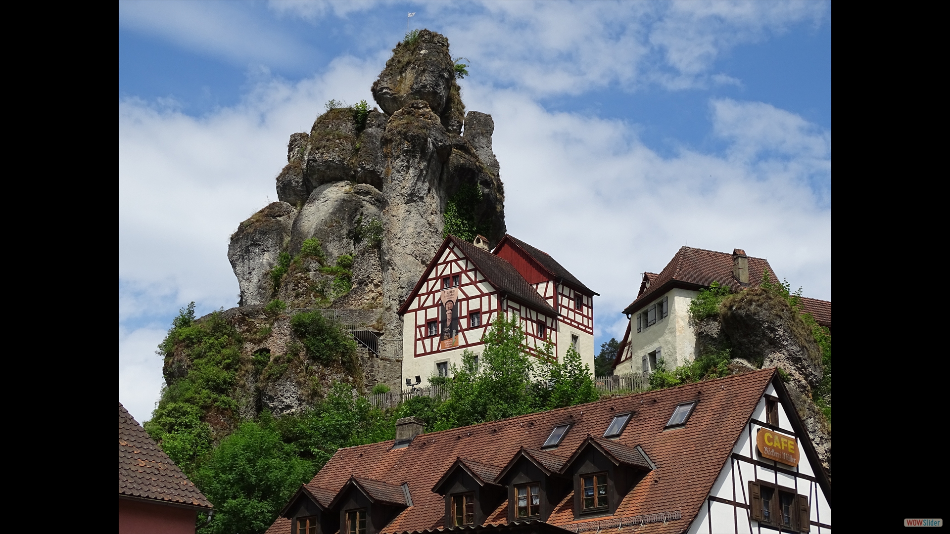 Reste der Felsenburgen Obertüchersfeld