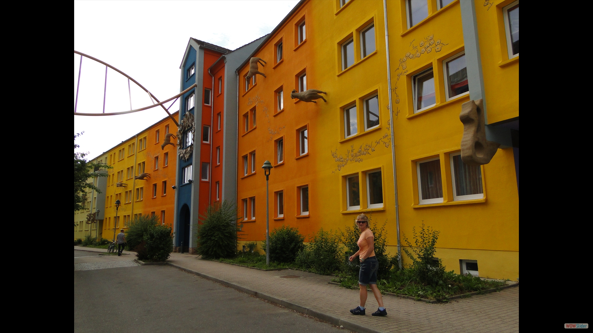 bunte Häuser von Zittau