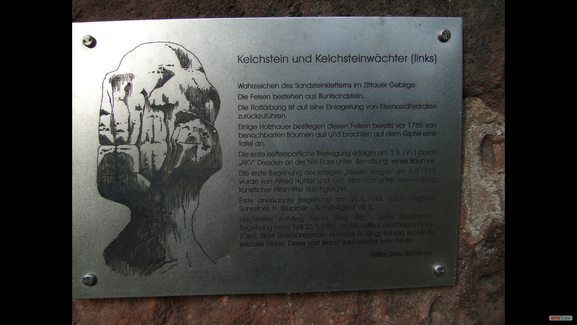 Kelchstein + Kelchsteinwächter