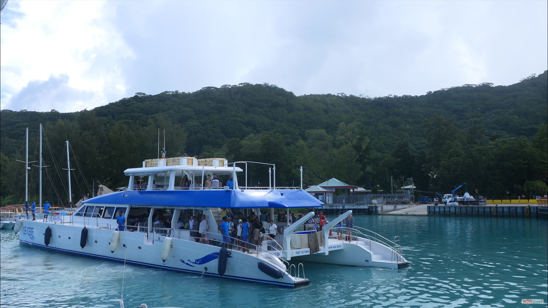 Fähre von La Dique nach Praslin