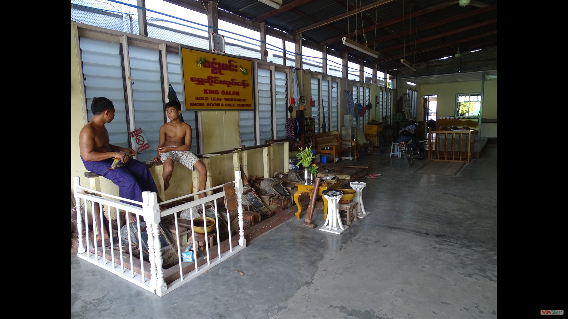 King Galon-Blattgoldherstellung