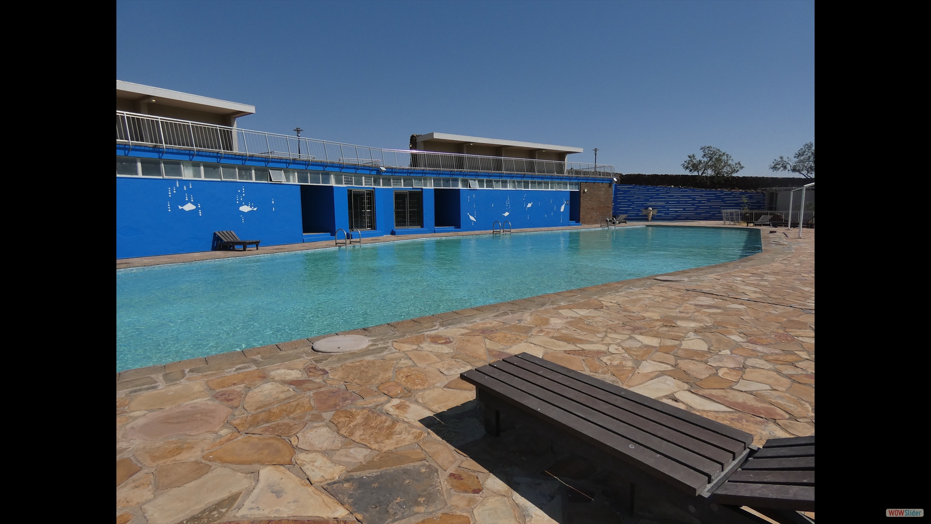 Schwimmbad am HARDAP-Resort