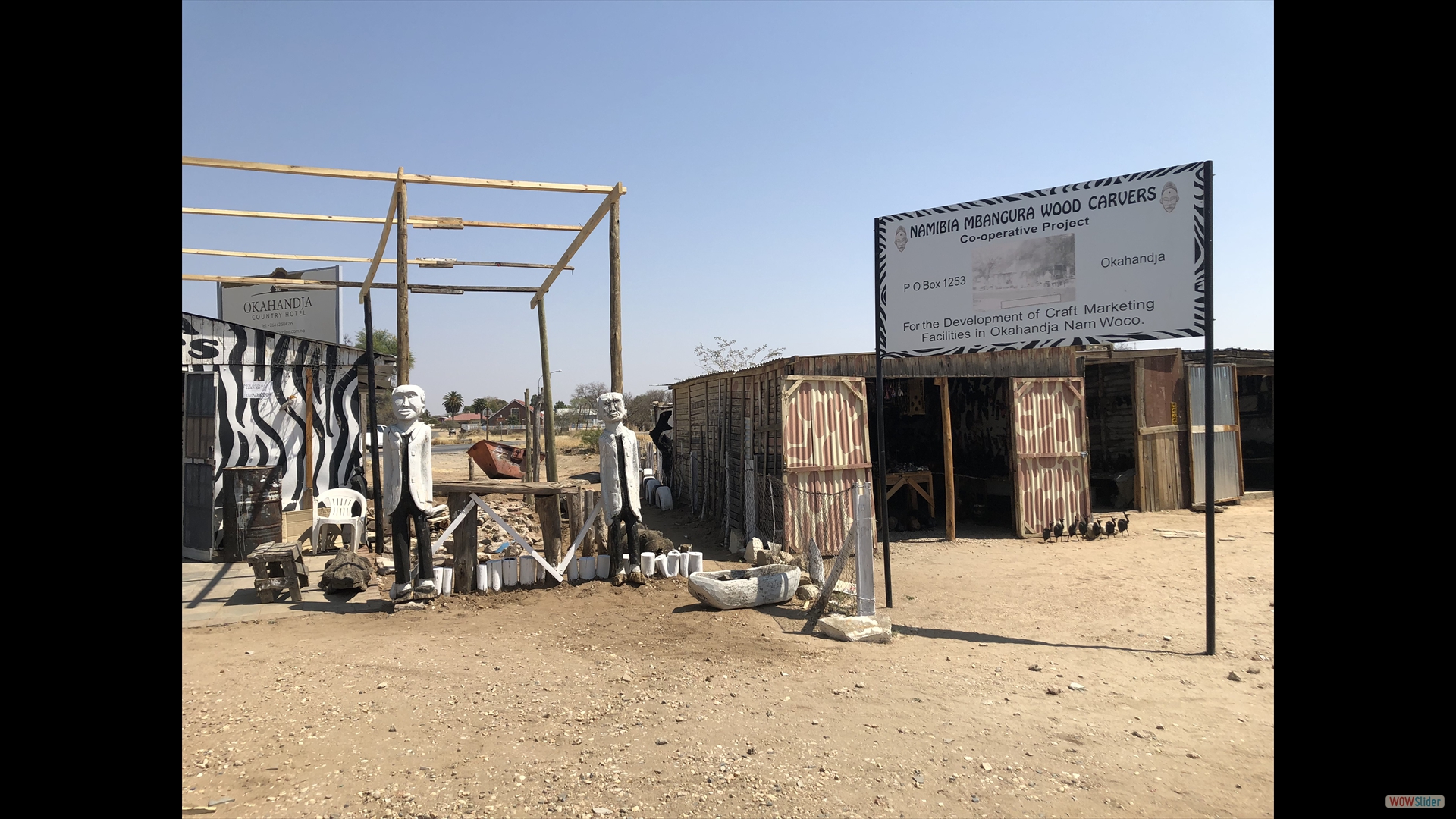 Rückfahrt nach Windhoek - Zwischenstop in Okahandja