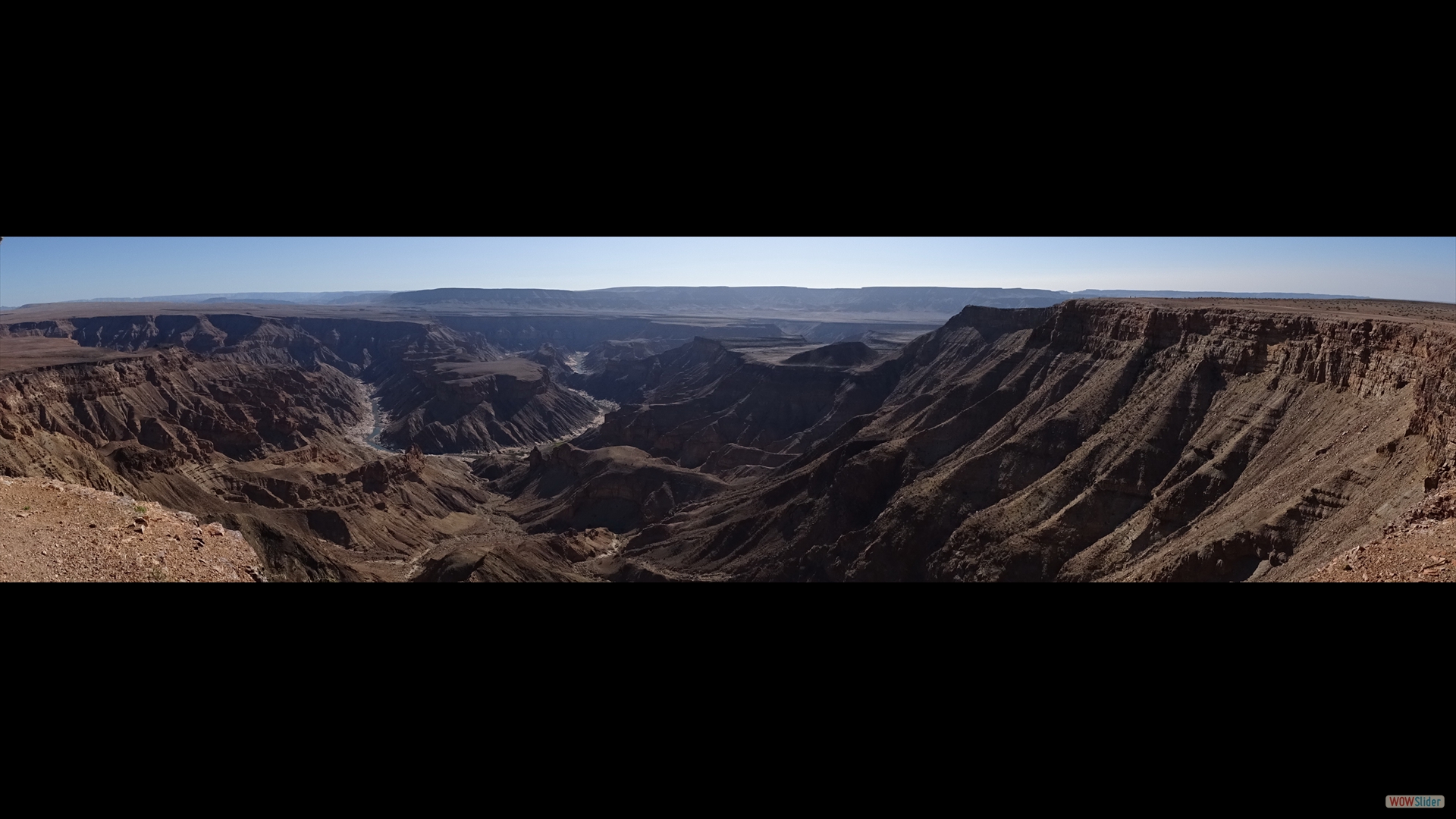 Fish River Canyon, 160 km lang