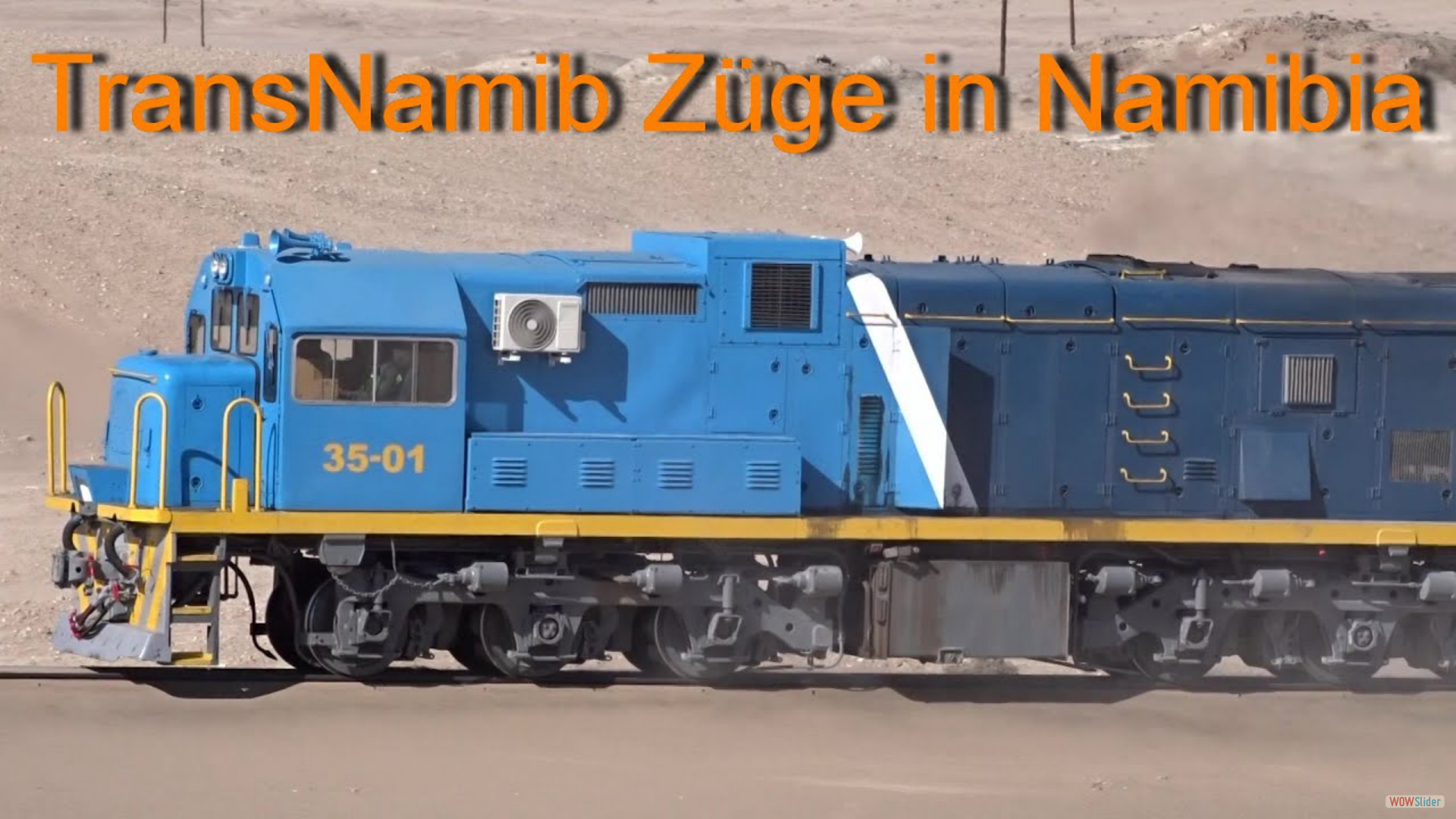 TransNamib Züge in Namibia