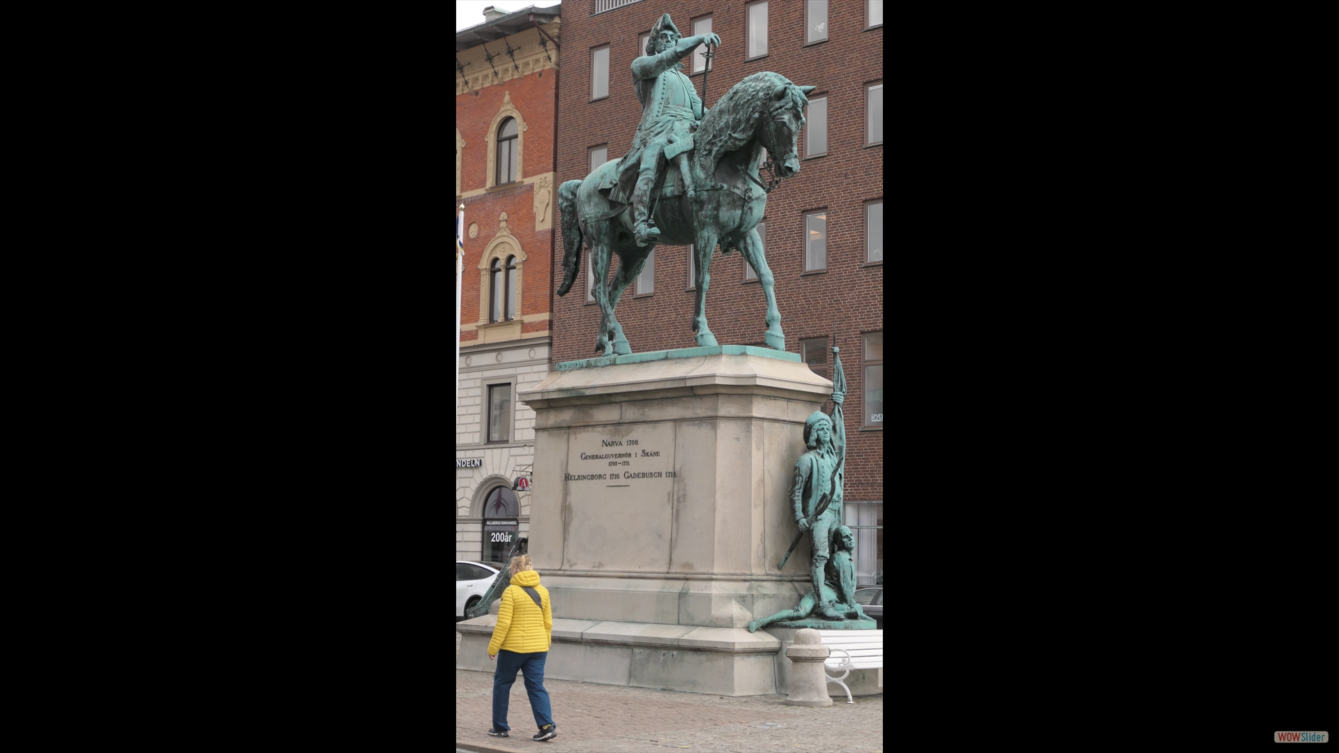 Reiterstatue Gustafsson Stenbock am Stortorget