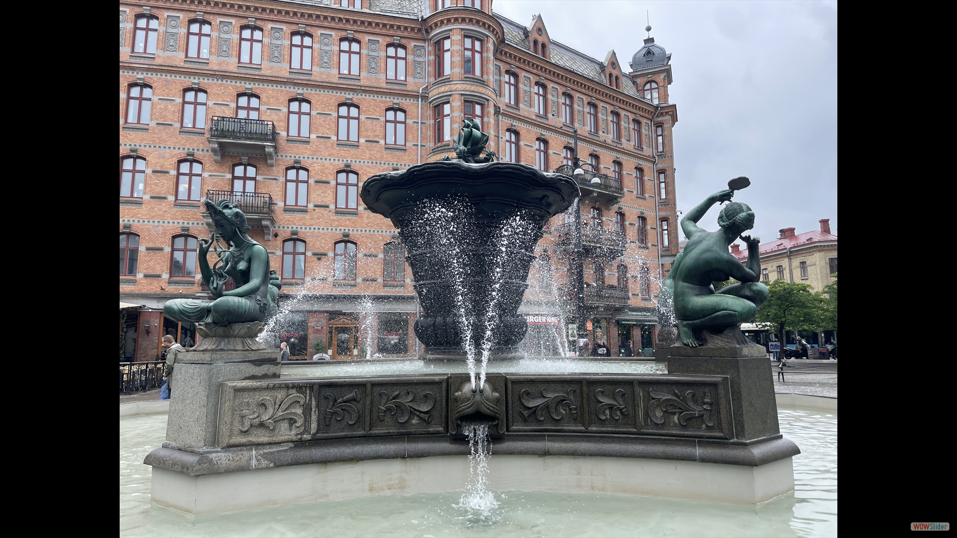 Järntorgsbrunnen - Brunnen der fünf Kontinente